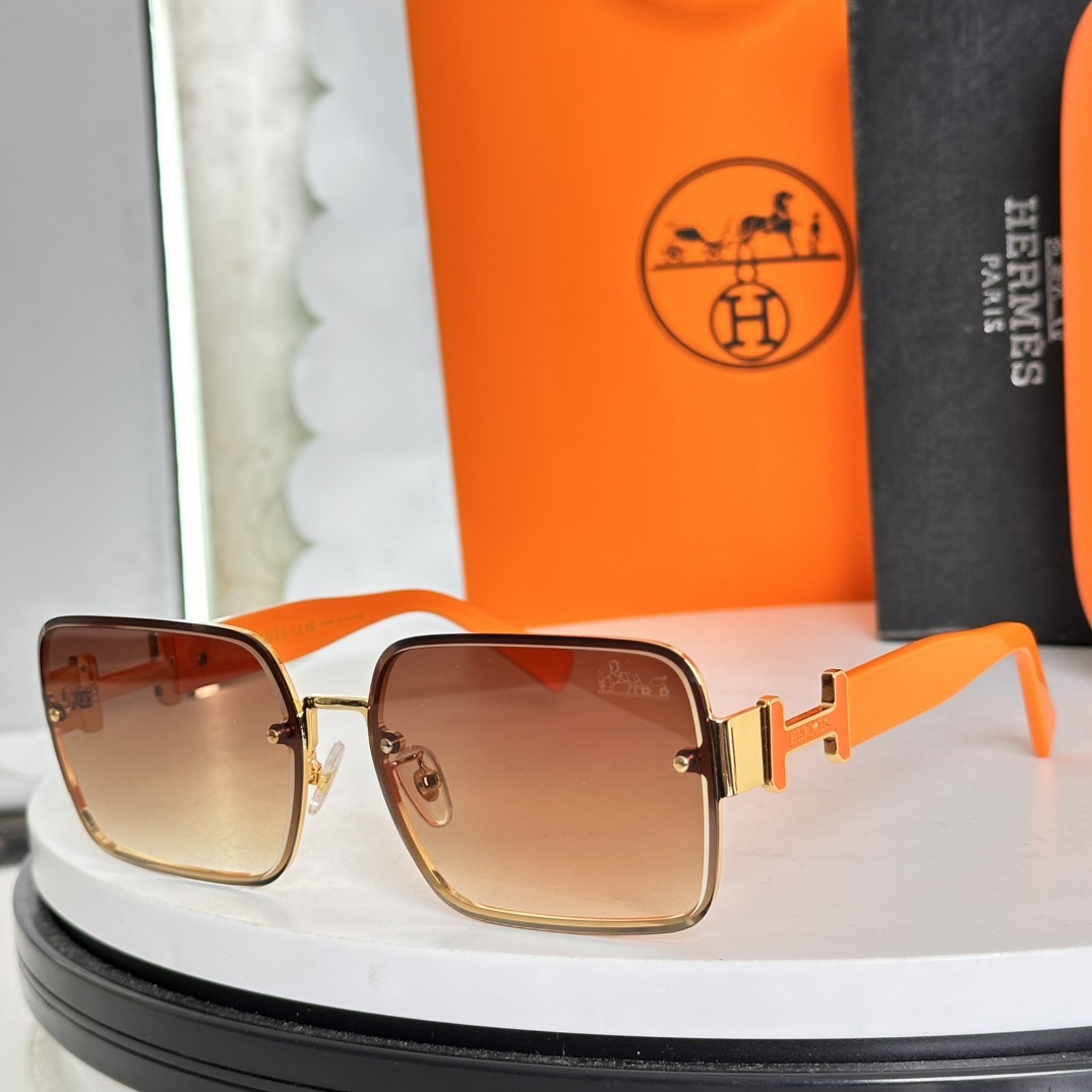 Cheap Hermes AAA Quality  Sunglasses in 215116, $50 USD- [IB215116] - Replica Hermes AAA Quality  Sunglasses
