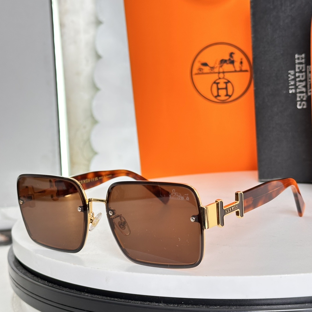 Cheap Hermes AAA Quality  Sunglasses in 215118, $50 USD- [IB215118] - Replica Hermes AAA Quality  Sunglasses