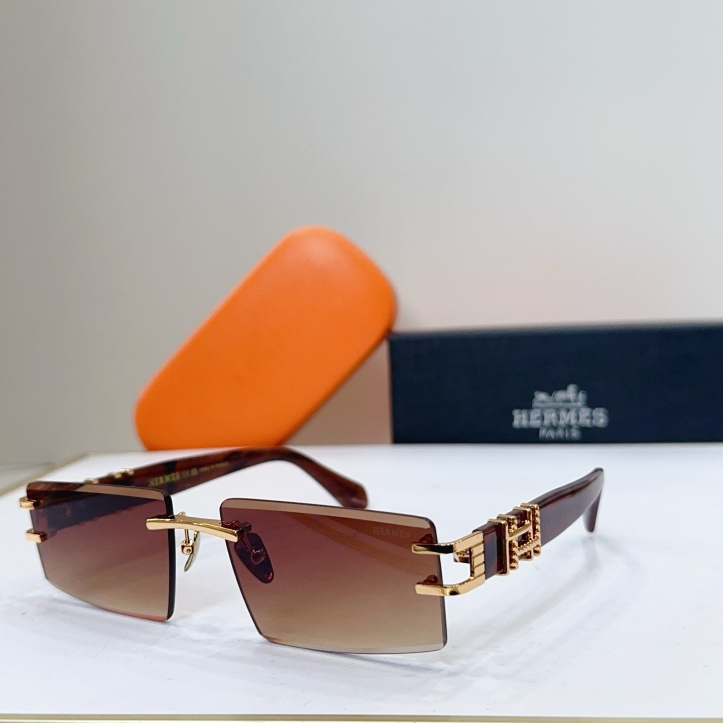 Cheap Hermes AAA Quality  Sunglasses in 215129, $50 USD- [IB215129] - Replica Hermes AAA Quality  Sunglasses
