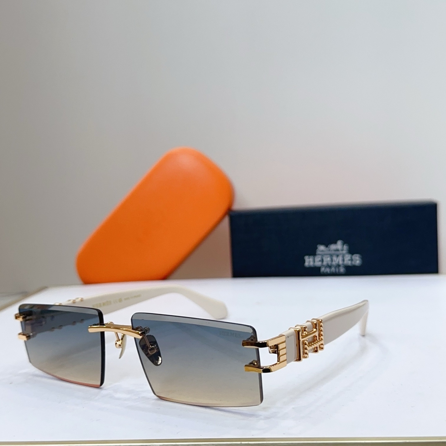 Cheap Hermes AAA Quality  Sunglasses in 215131, $50 USD- [IB215131] - Replica Hermes AAA Quality  Sunglasses