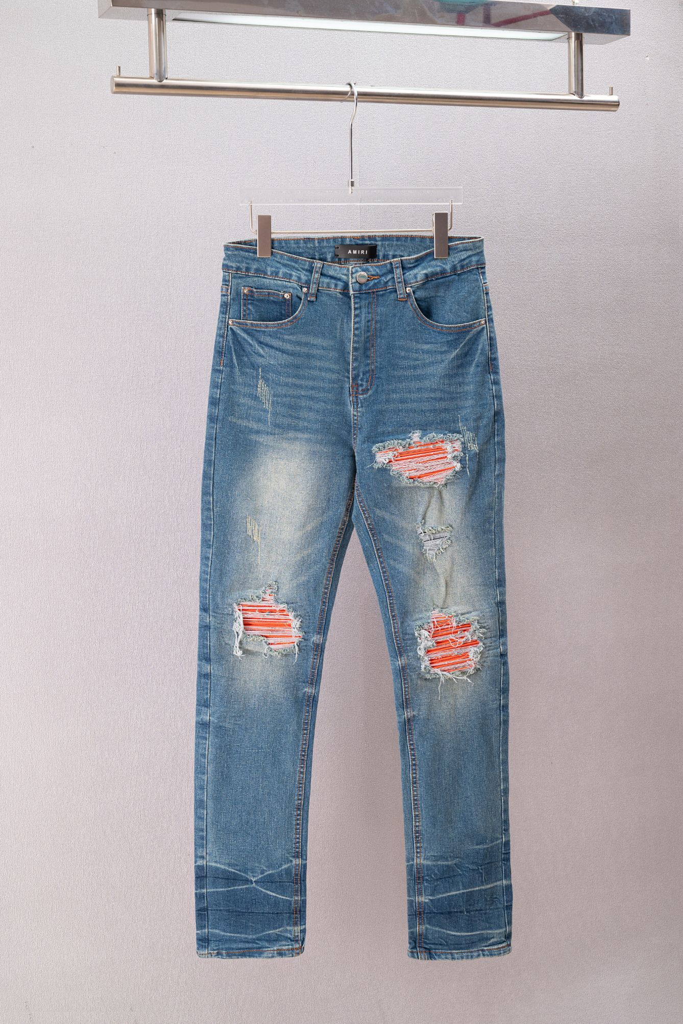 Cheap Amiri Denim Jeans for Men in 215150, $60 USD- [IB215150] - Replica Amiri Denim Jeans for Men
