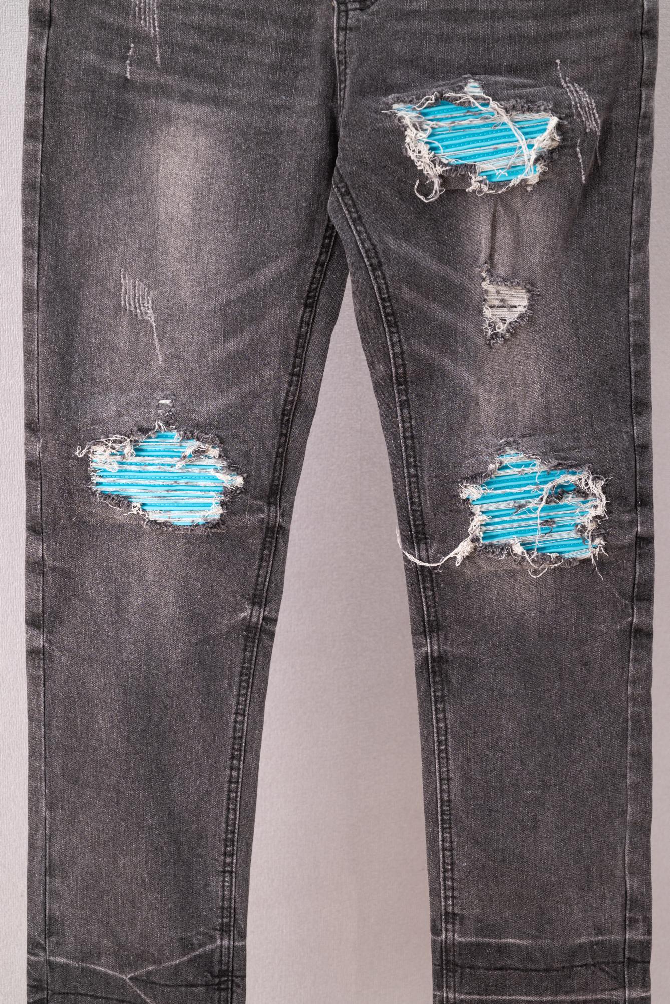 Cheap Amiri Denim Jeans for Men in 215152, $60 USD- [IB215152] - Replica Amiri Denim Jeans for Men