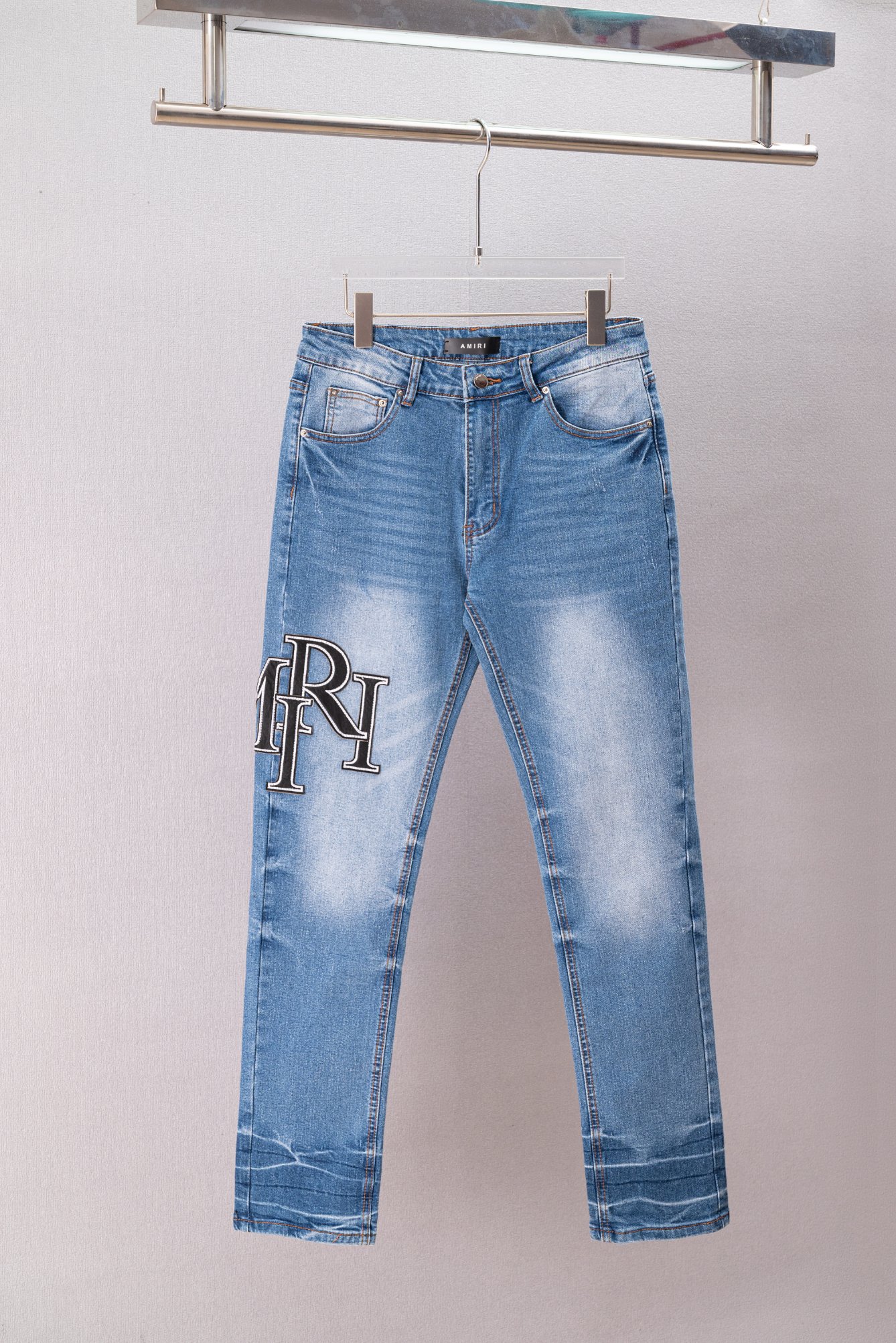 Cheap Amiri Denim Jeans for Men in 215154, $60 USD- [IB215154] - Replica Amiri Denim Jeans for Men