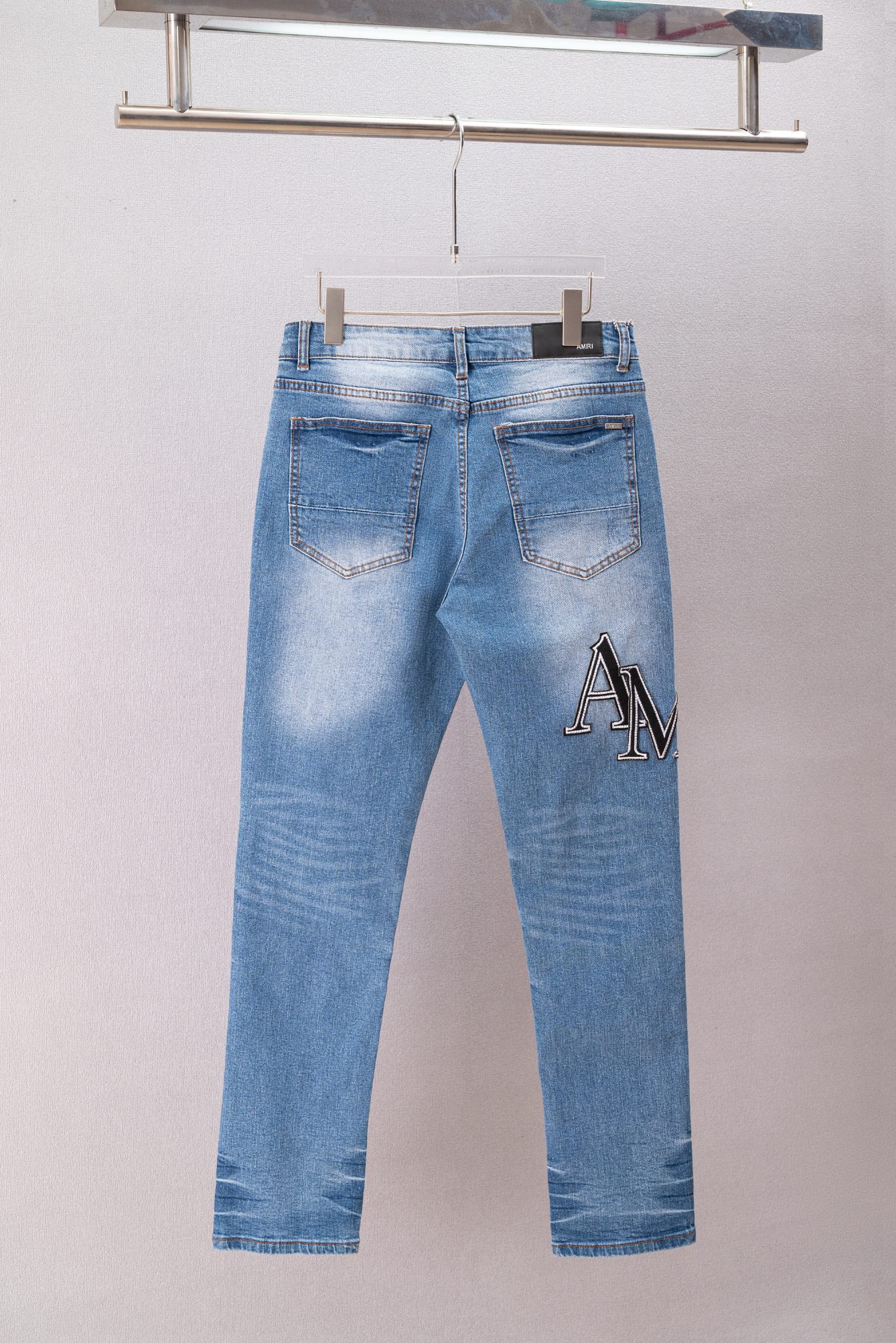 Cheap Amiri Denim Jeans for Men in 215154, $60 USD- [IB215154] - Replica Amiri Denim Jeans for Men
