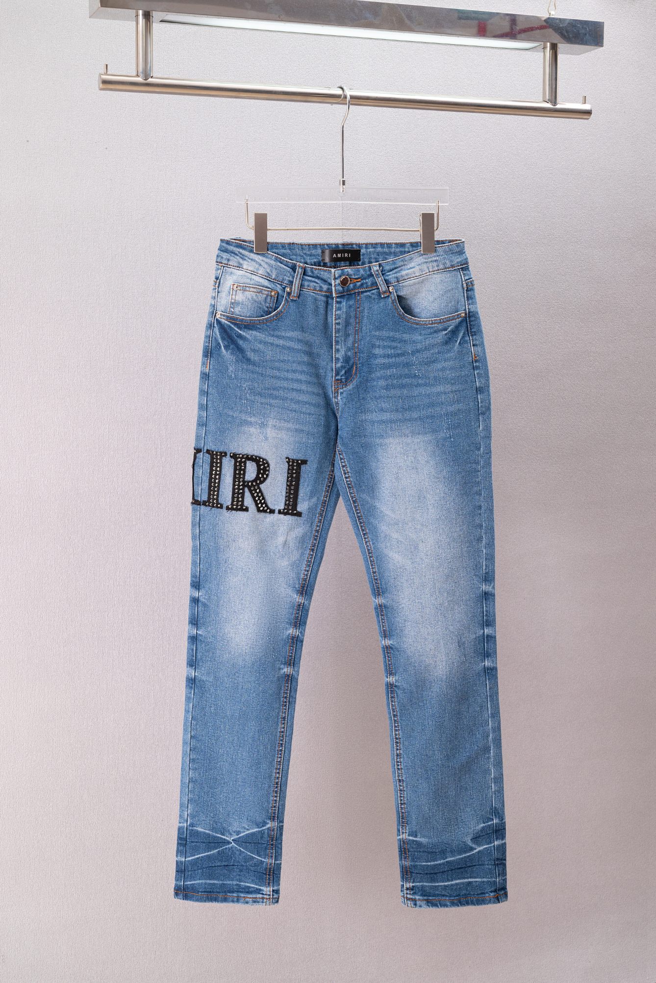 Cheap Amiri Denim Jeans for Men in 215155, $60 USD- [IB215155] - Replica Amiri Denim Jeans for Men