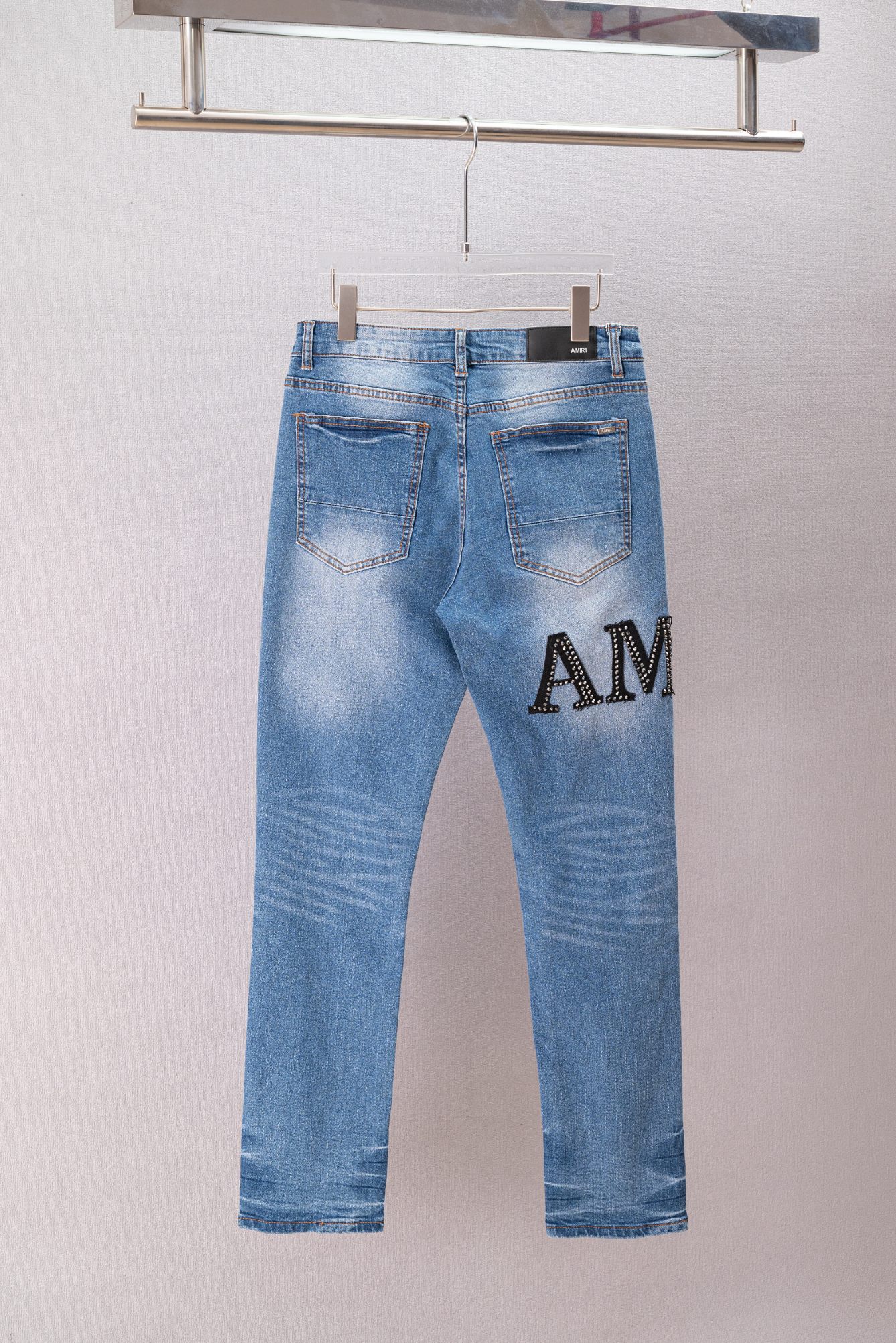 Cheap Amiri Denim Jeans for Men in 215155, $60 USD- [IB215155] - Replica Amiri Denim Jeans for Men