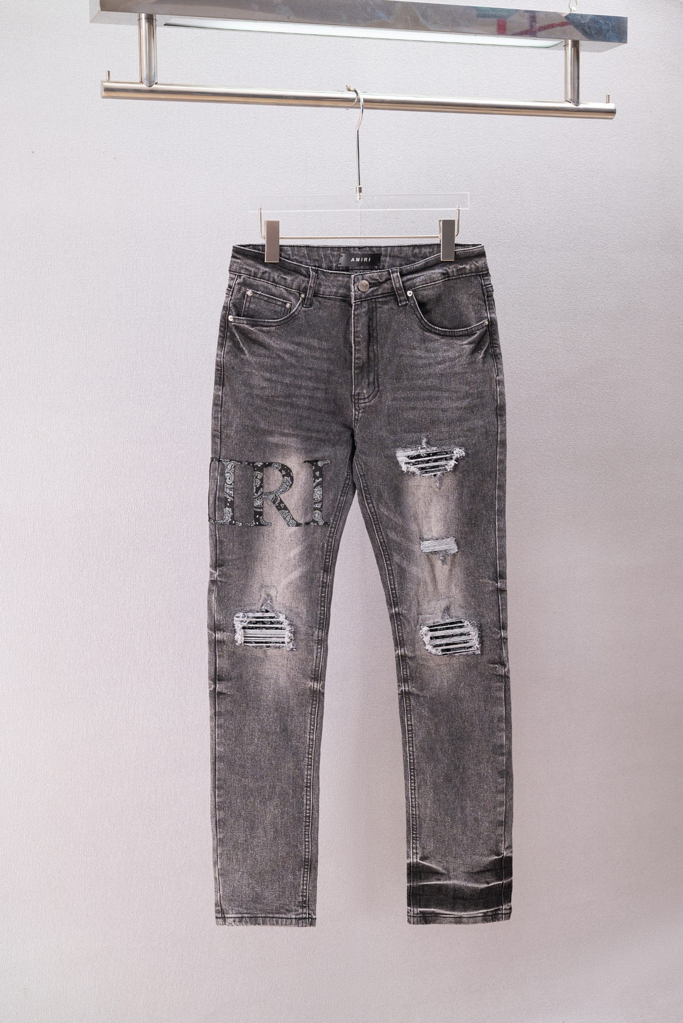 Cheap Amiri Denim Jeans for Men in 215159, $60 USD- [IB215159] - Replica Amiri Denim Jeans for Men
