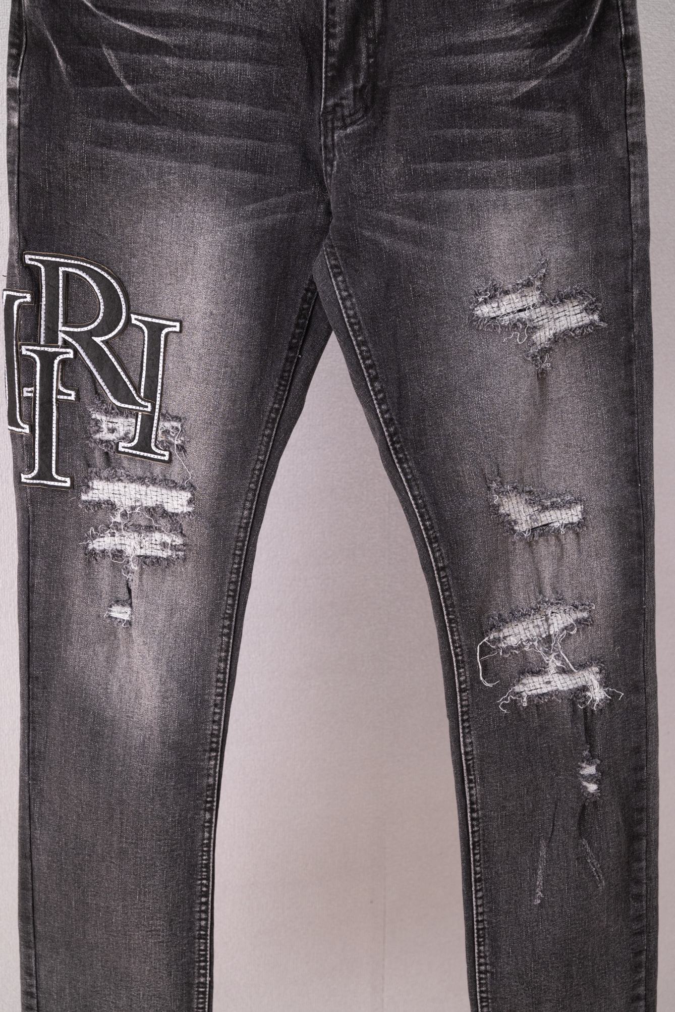 Cheap Amiri Denim Jeans for Men in 215160, $60 USD- [IB215160] - Replica Amiri Denim Jeans for Men