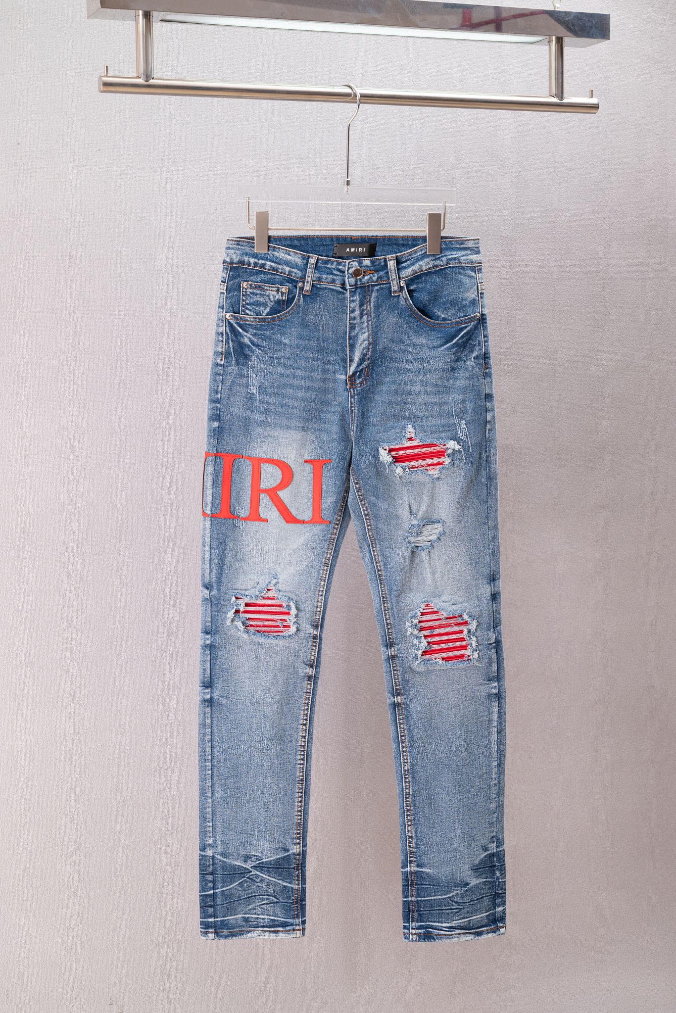 Cheap Amiri Denim Jeans for Men in 215162, $60 USD- [IB215162] - Replica Amiri Denim Jeans for Men