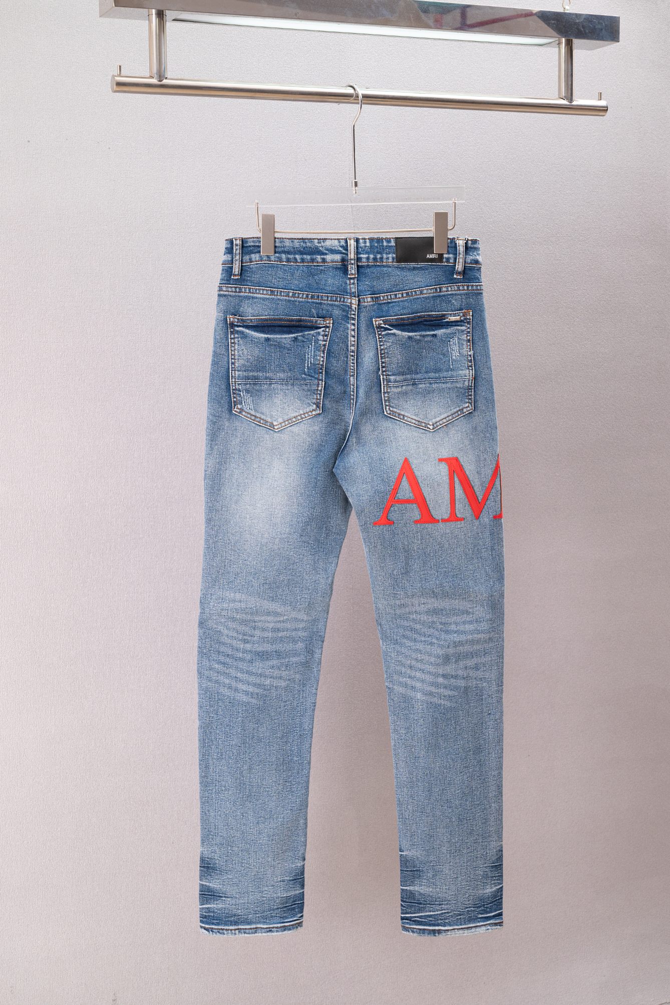 Cheap Amiri Denim Jeans for Men in 215162, $60 USD- [IB215162] - Replica Amiri Denim Jeans for Men