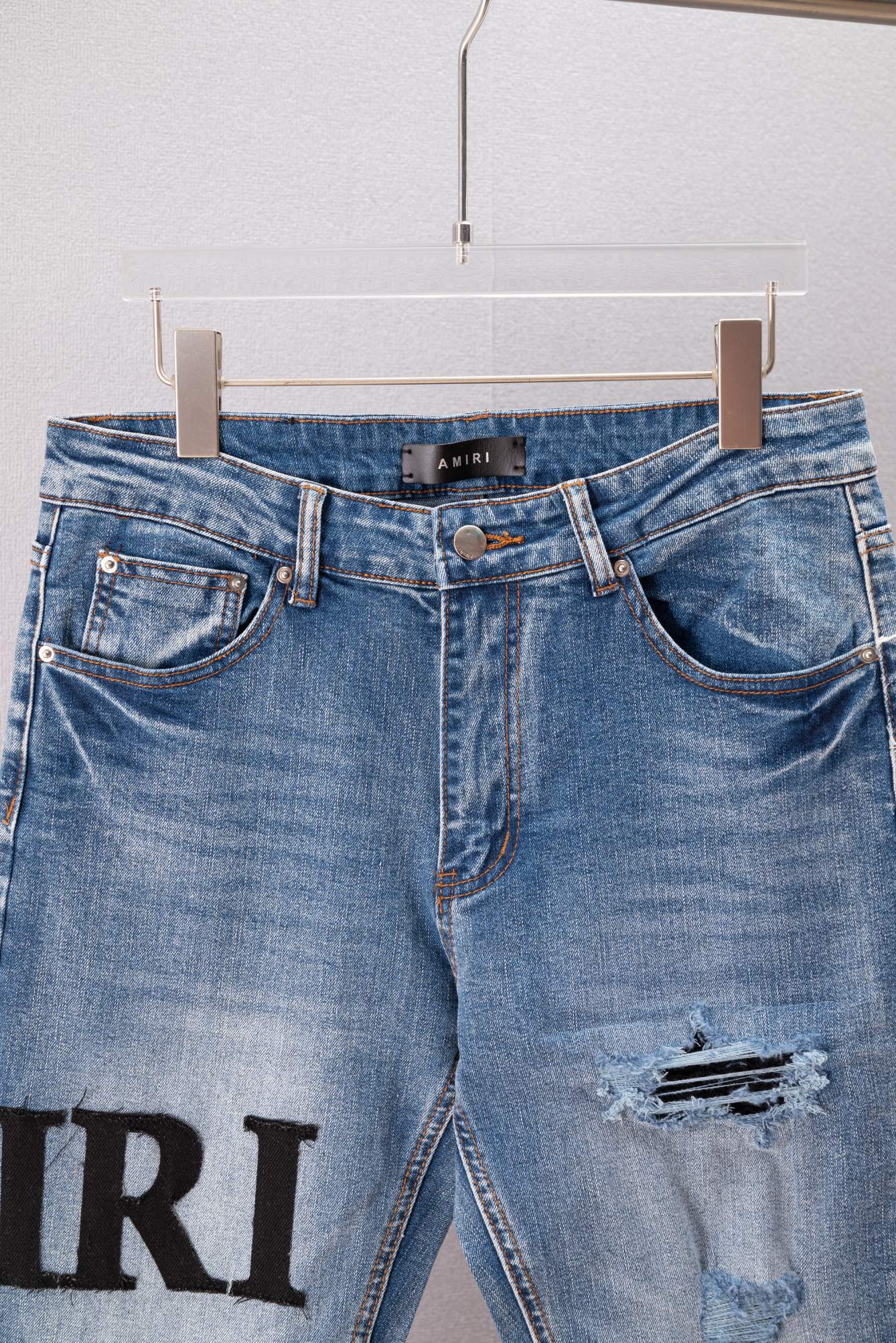 Cheap Amiri Denim Jeans for Men in 215165, $60 USD- [IB215165] - Replica Amiri Denim Jeans for Men