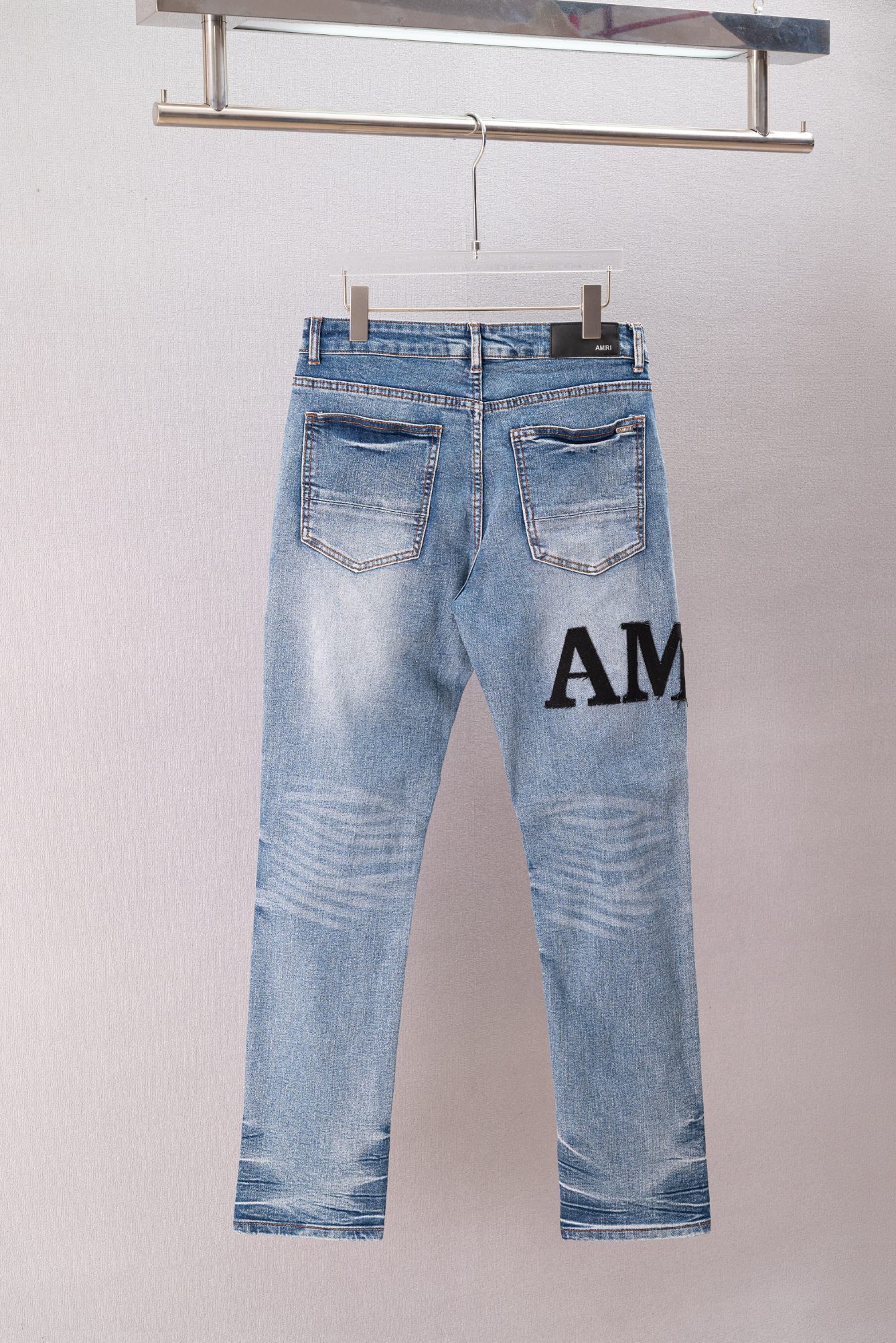 Cheap Amiri Denim Jeans for Men in 215165, $60 USD- [IB215165] - Replica Amiri Denim Jeans for Men