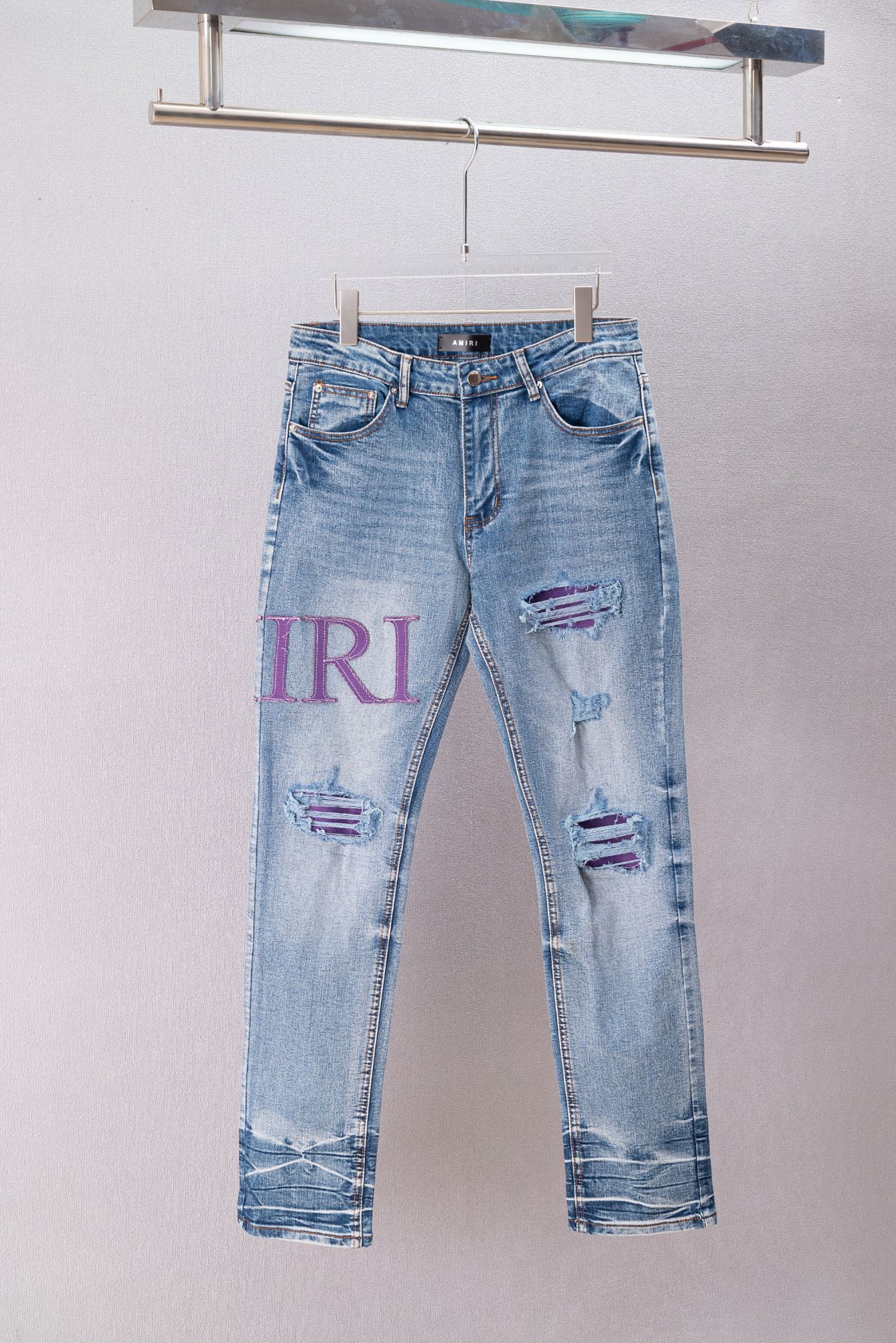 Cheap Amiri Denim Jeans for Men in 215166, $60 USD- [IB215166] - Replica Amiri Denim Jeans for Men