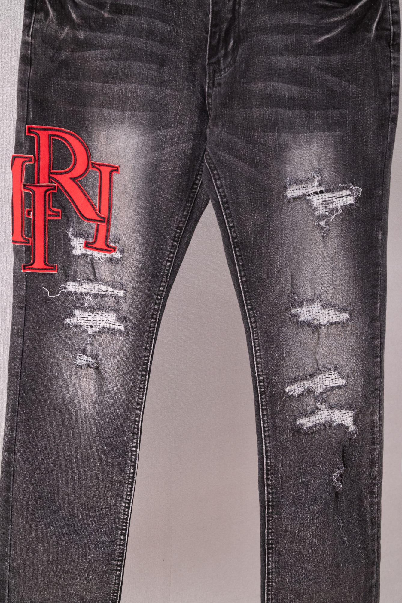 Cheap Amiri Denim Jeans for Men in 215167, $60 USD- [IB215167] - Replica Amiri Denim Jeans for Men