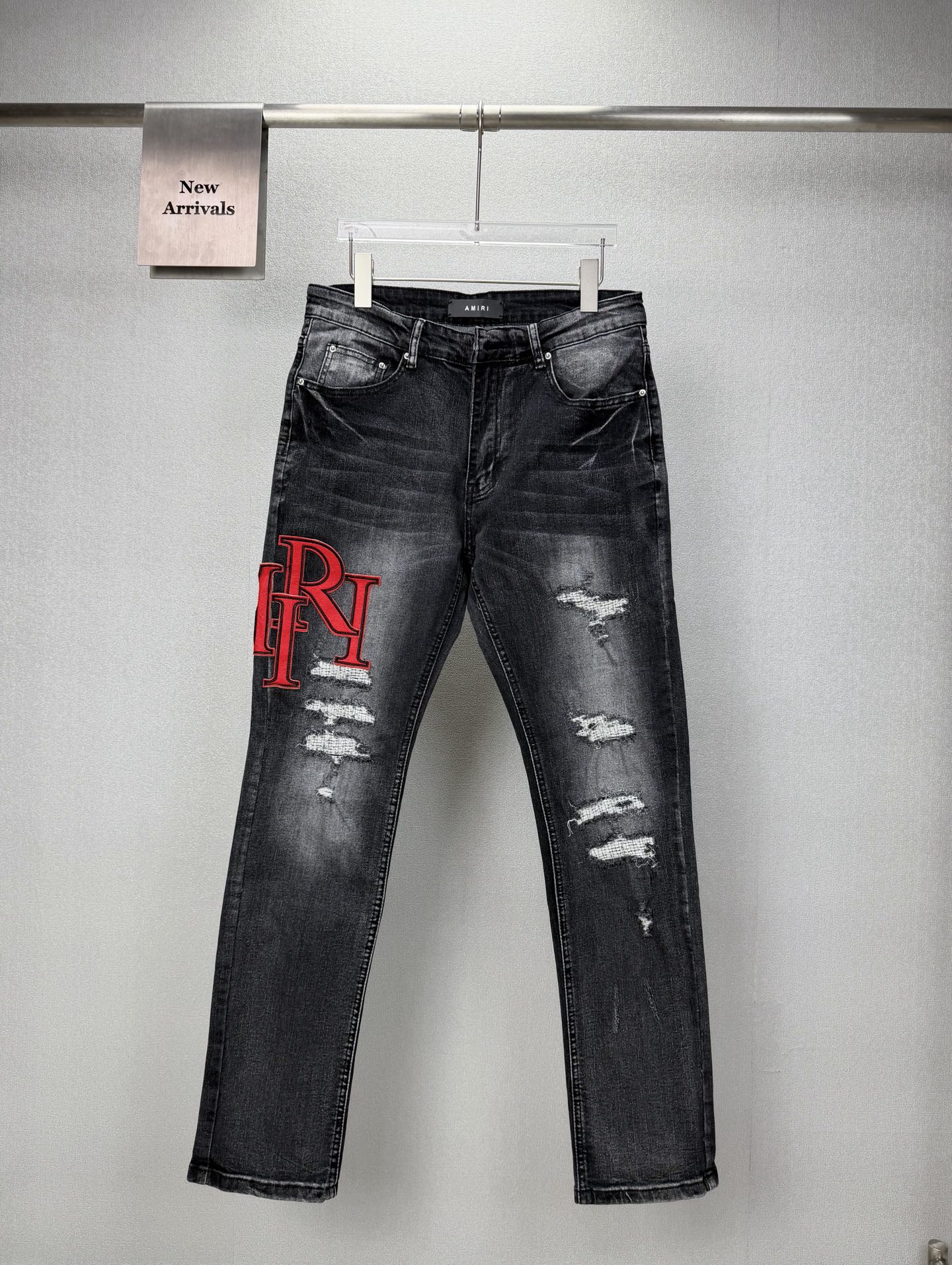 Cheap Amiri Denim Jeans in 215184, $60 USD- [IB215184] - Replica Amiri Denim Jeans