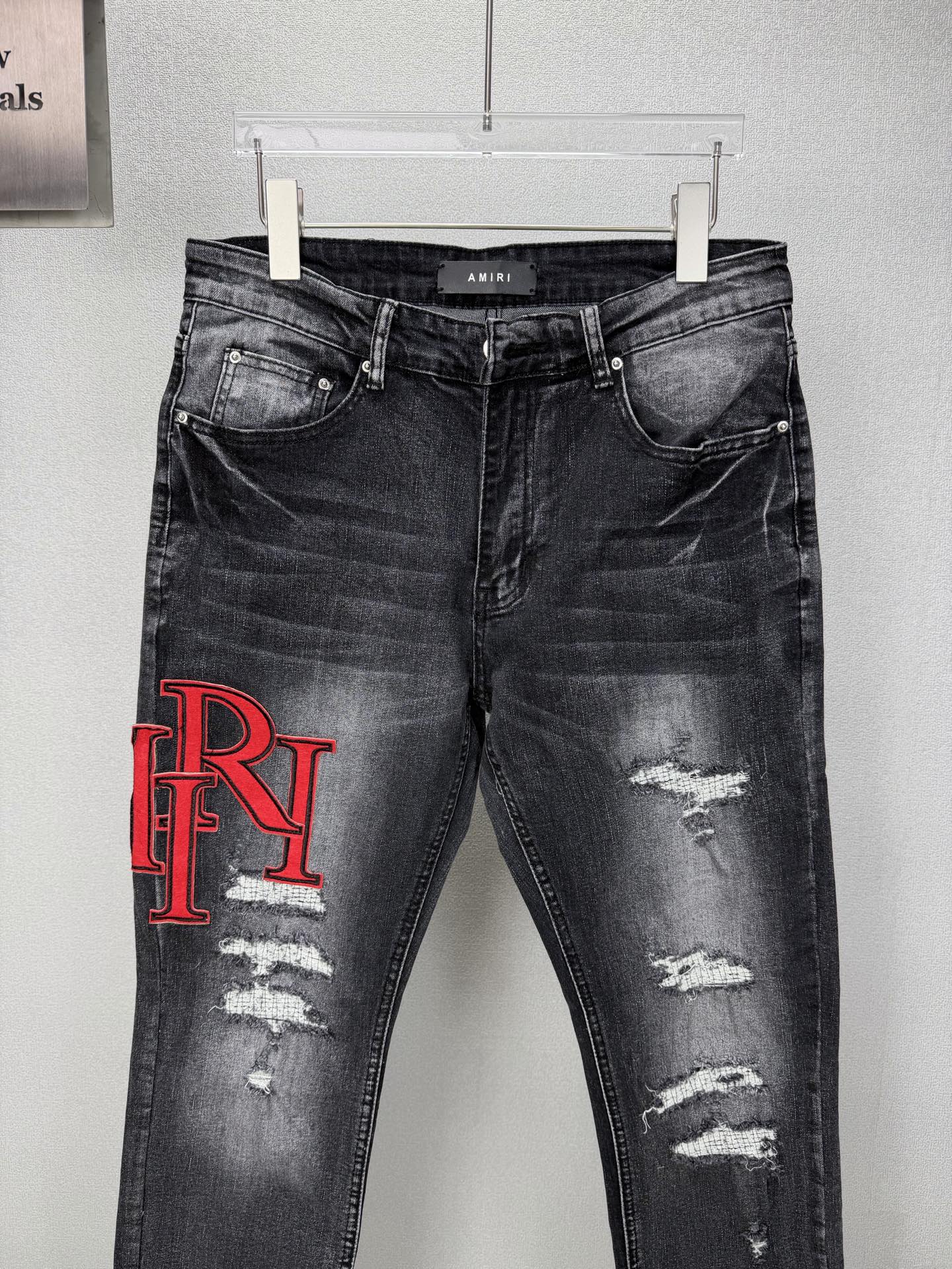 Cheap Amiri Denim Jeans in 215184, $60 USD- [IB215184] - Replica Amiri Denim Jeans