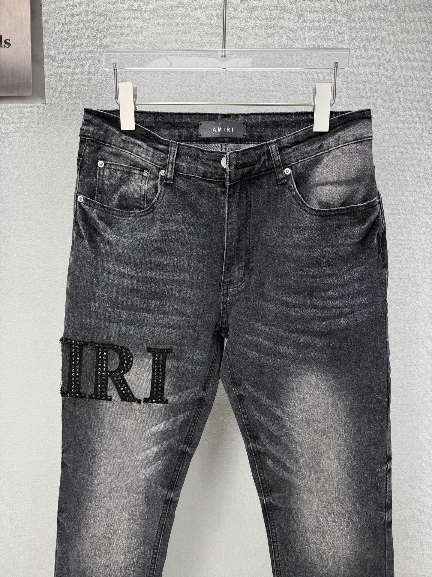 Cheap Amiri Denim Jeans in 215185, $60 USD- [IB215185] - Replica Amiri Denim Jeans