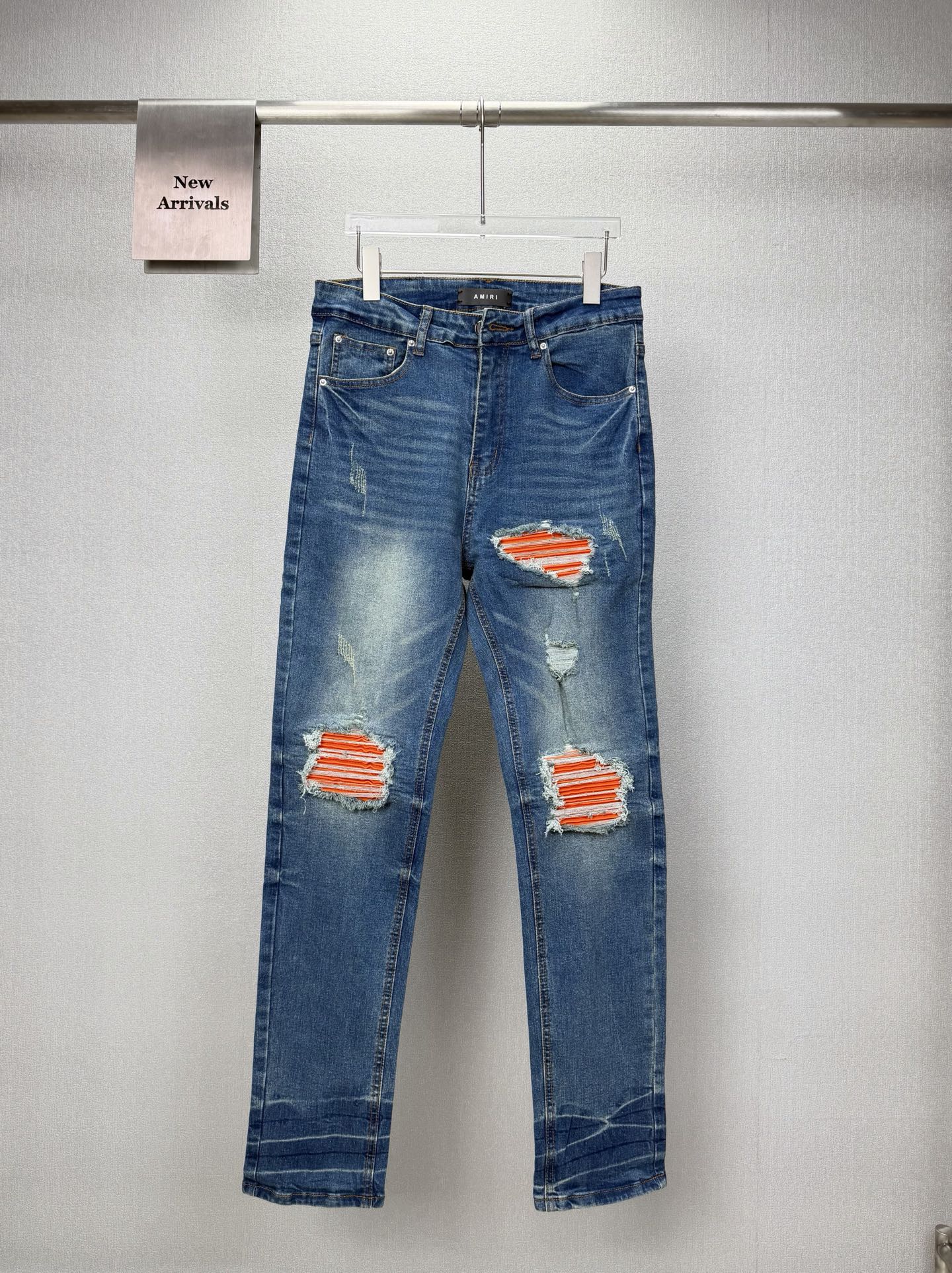 Cheap Amiri Denim Jeans in 215189, $60 USD- [IB215189] - Replica Amiri Denim Jeans