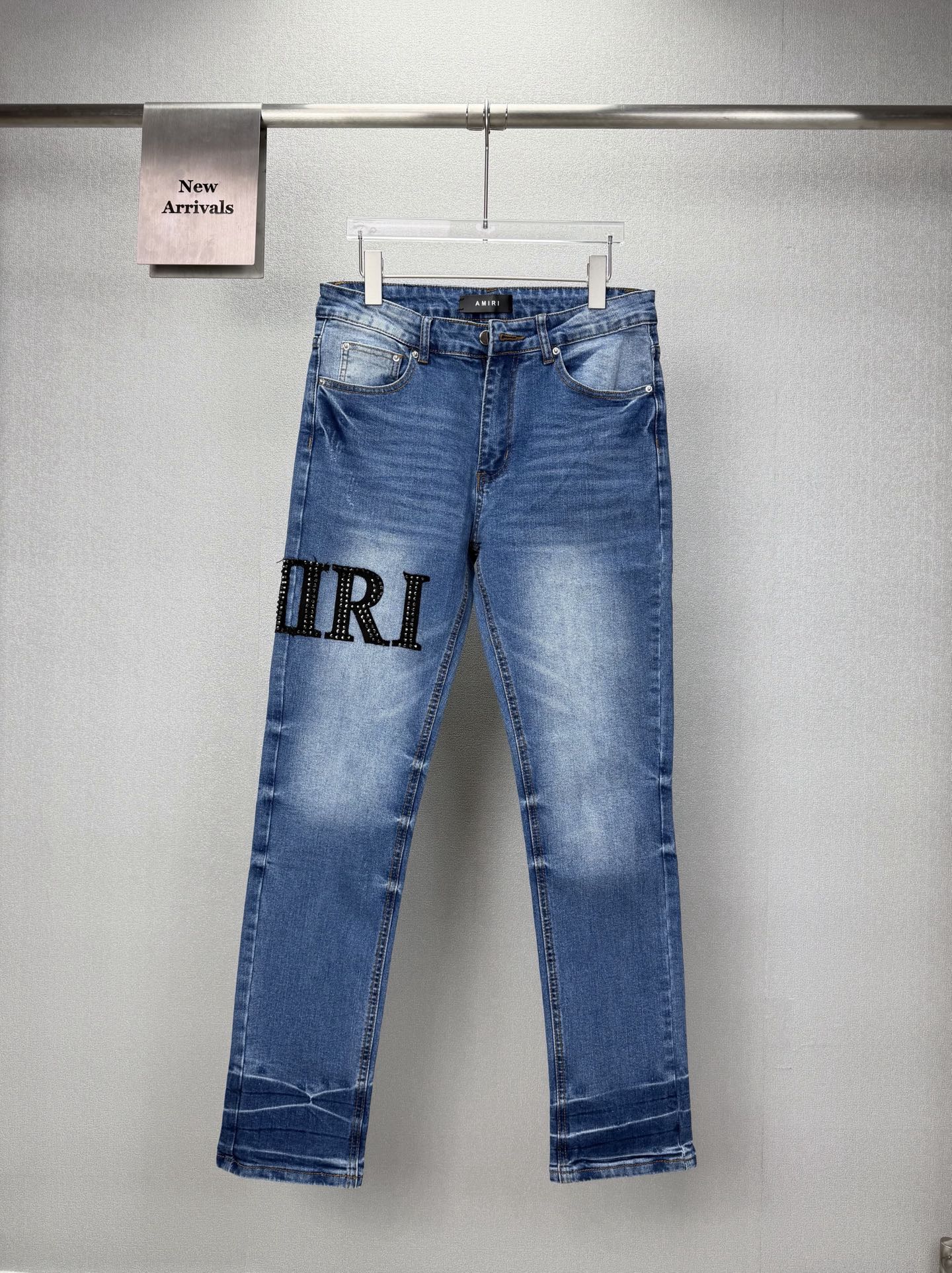 Cheap Amiri Denim Jeans in 215190, $60 USD- [IB215190] - Replica Amiri Denim Jeans