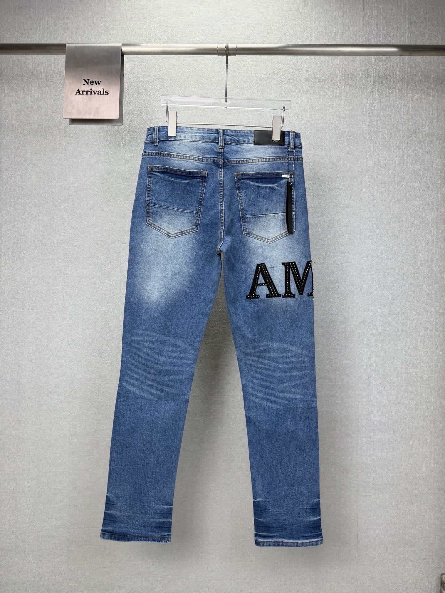 Cheap Amiri Denim Jeans in 215190, $60 USD- [IB215190] - Replica Amiri Denim Jeans