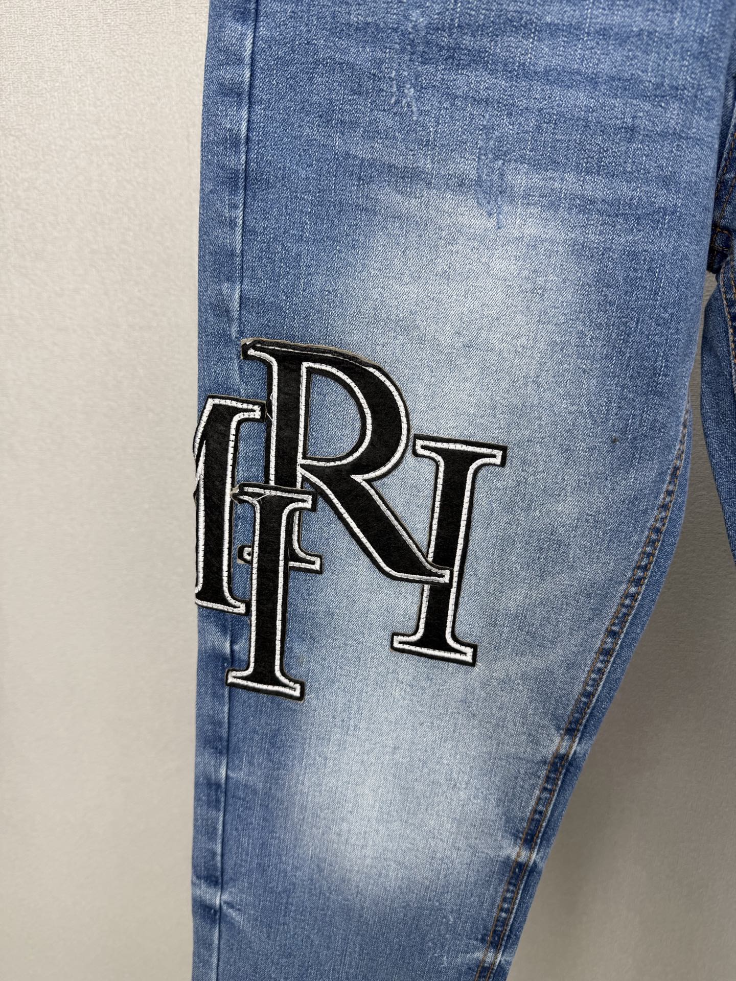 Cheap Amiri Denim Jeans in 215191, $60 USD- [IB215191] - Replica Amiri Denim Jeans