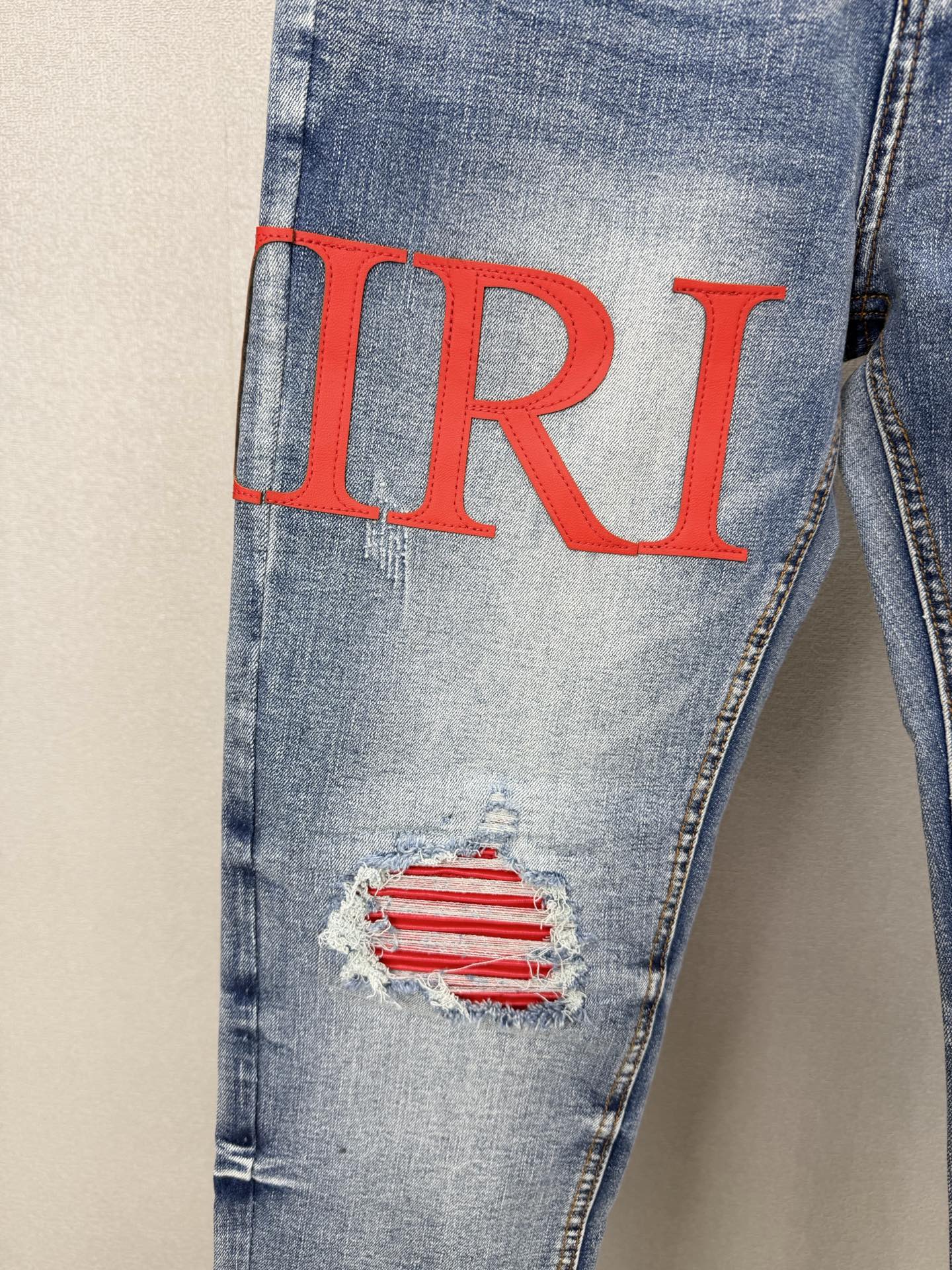 Cheap Amiri Denim Jeans in 215192, $60 USD- [IB215192] - Replica Amiri Denim Jeans