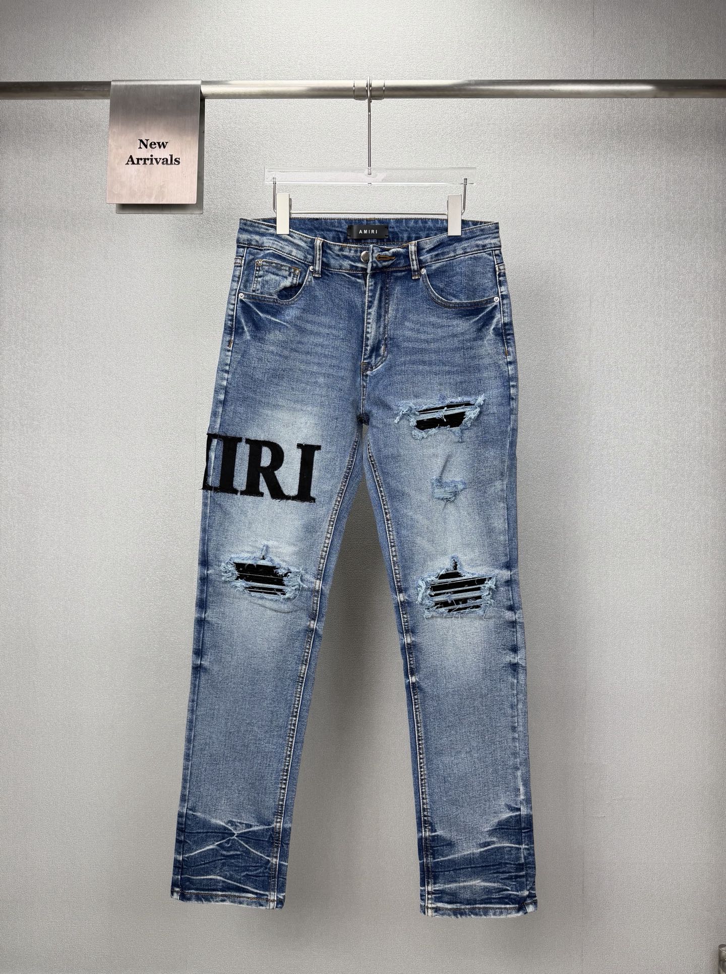 Cheap Amiri Denim Jeans in 215193, $60 USD- [IB215193] - Replica Amiri Denim Jeans