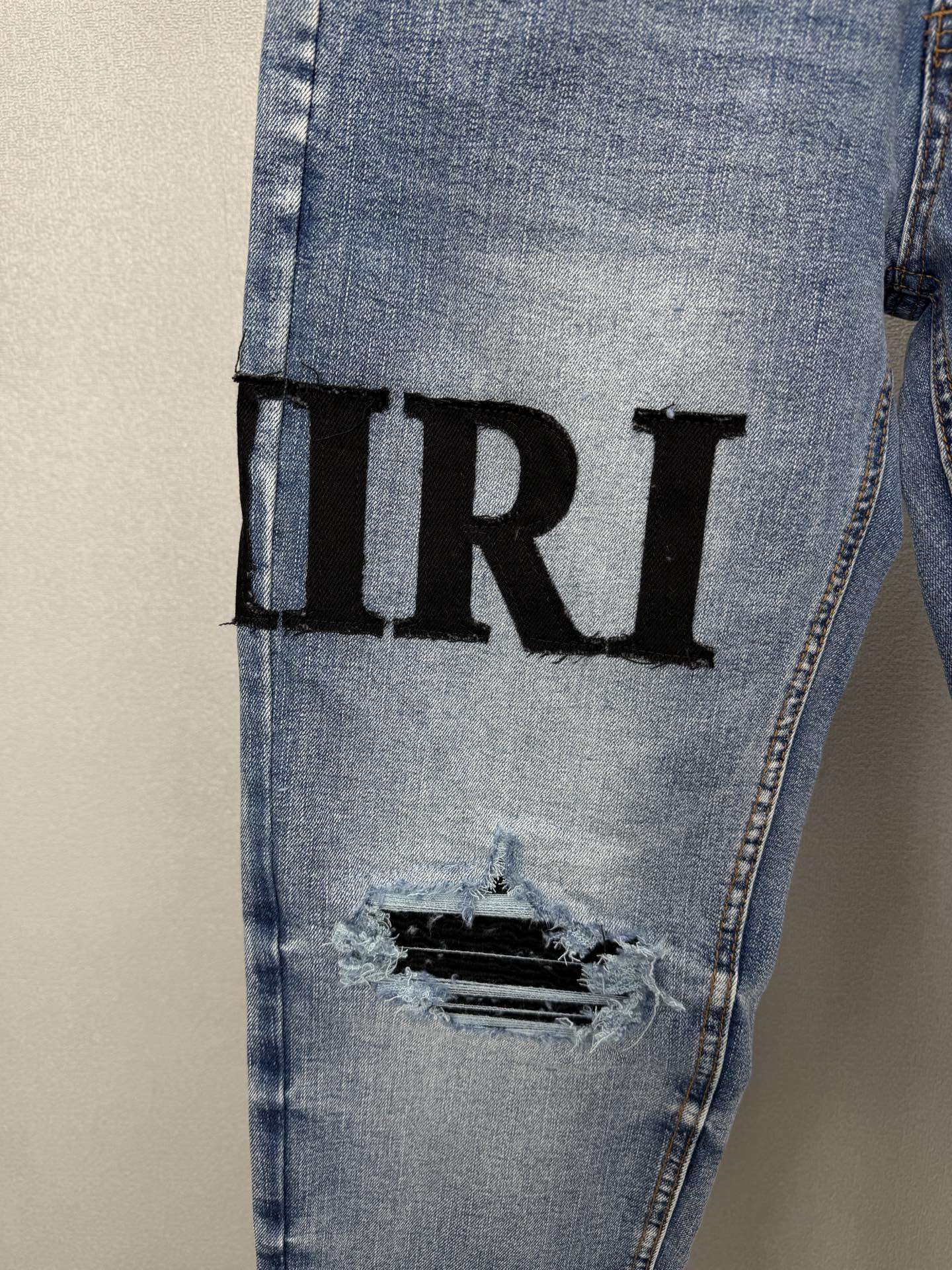 Cheap Amiri Denim Jeans in 215193, $60 USD- [IB215193] - Replica Amiri Denim Jeans