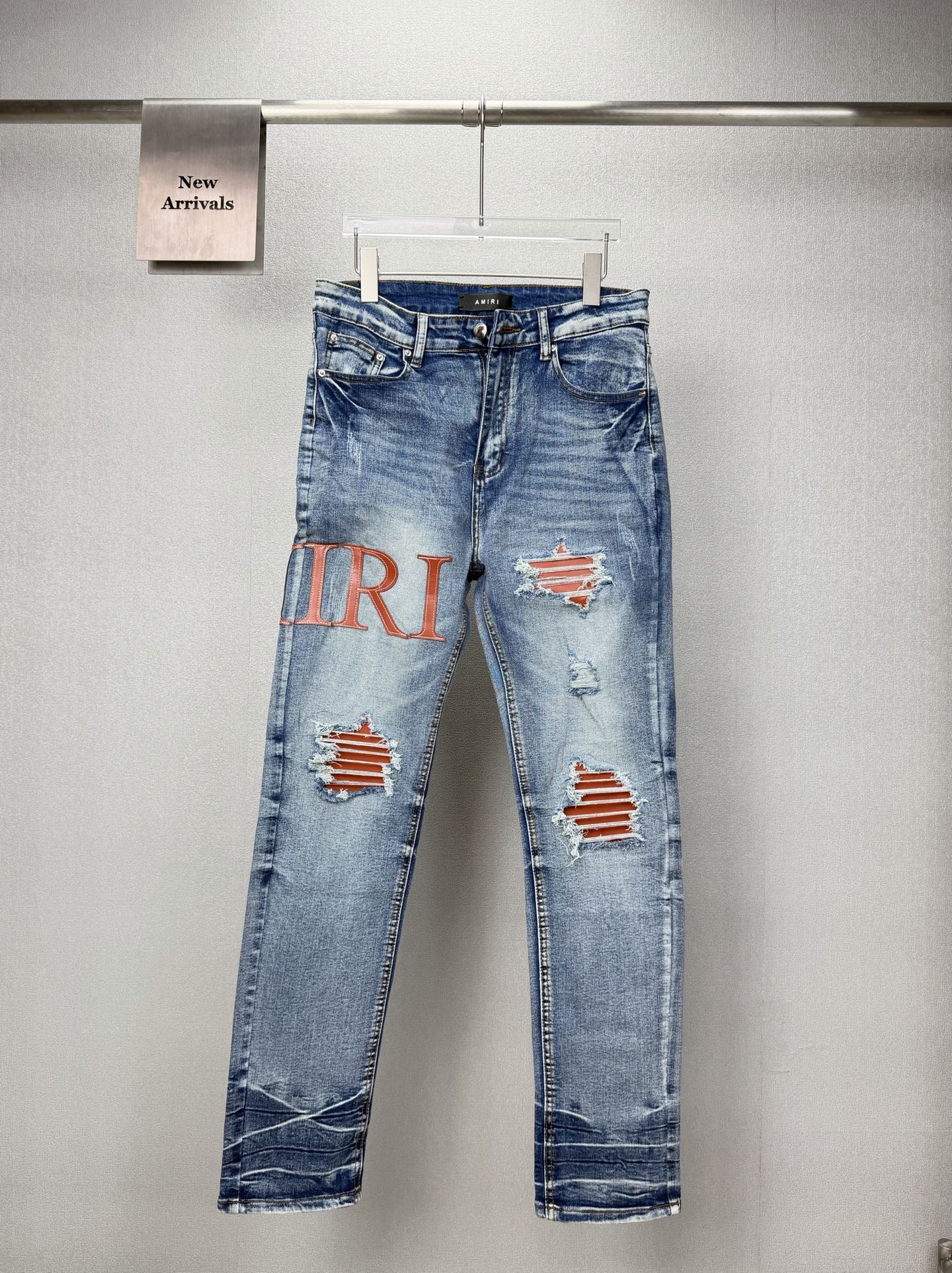 Cheap Amiri Denim Jeans in 215194, $60 USD- [IB215194] - Replica Amiri Denim Jeans