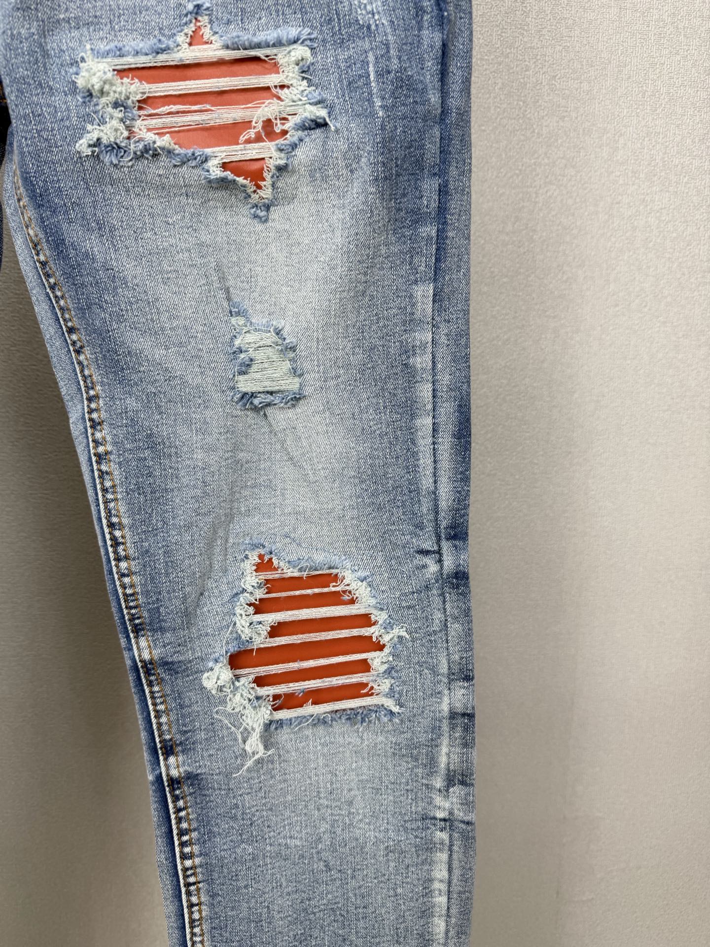 Cheap Amiri Denim Jeans in 215194, $60 USD- [IB215194] - Replica Amiri Denim Jeans