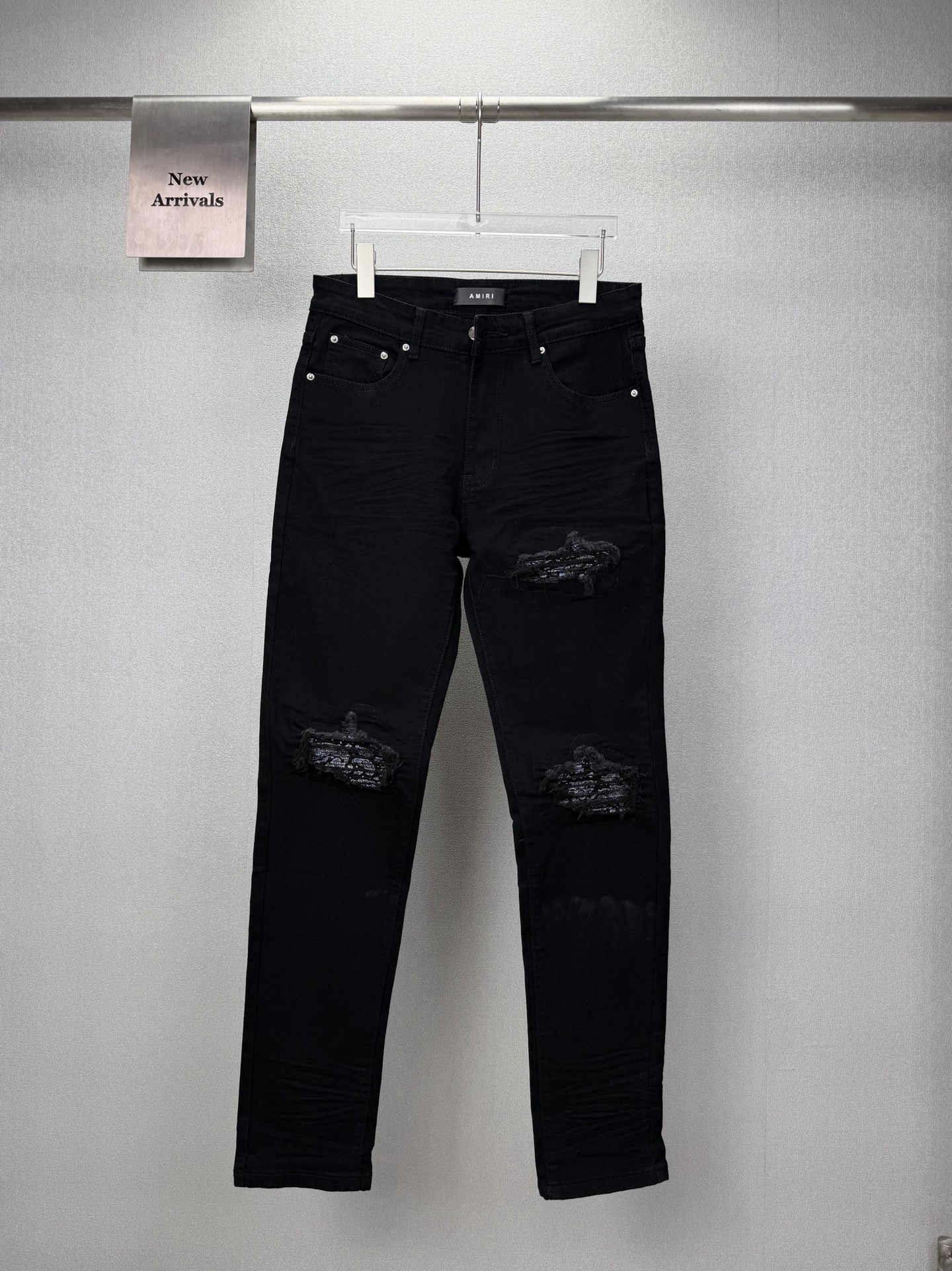 Cheap Amiri Denim Jeans in 215199, $60 USD- [IB215199] - Replica Amiri Denim Jeans