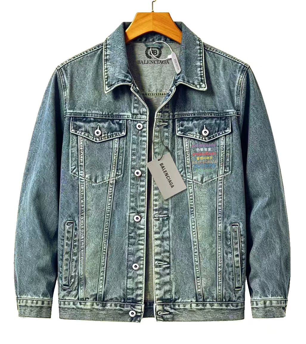 Cheap Balenciaga Jackets for Men in 215372, $55 USD- [IB215372] - Replica Balenciaga Jackets for Men