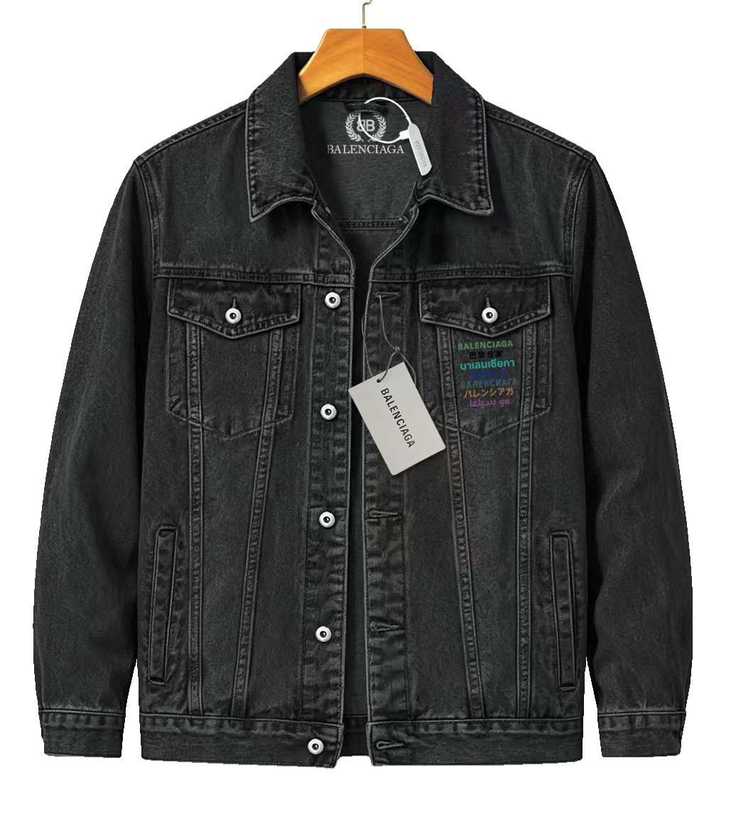 Cheap Balenciaga Jackets for Men in 215374, $55 USD- [IB215374] - Replica Balenciaga Jackets for Men