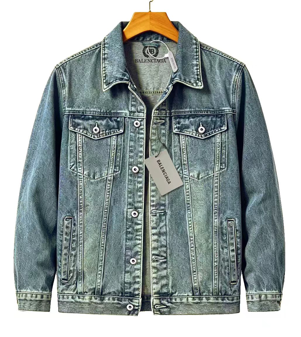Cheap Balenciaga Jackets for Men in 215378, $55 USD- [IB215378] - Replica Balenciaga Jackets for Men