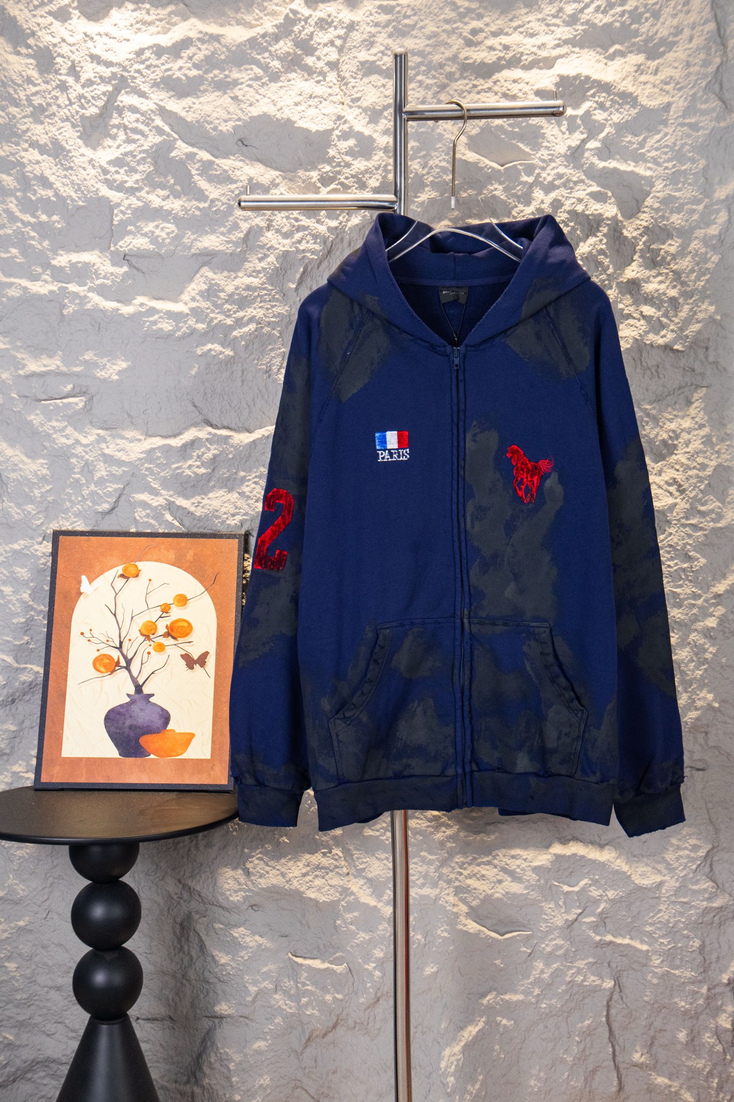 Cheap Balenciaga Hoodies for Men in 215383, $60 USD- [IB215383] - Replica Balenciaga Hoodies for Men