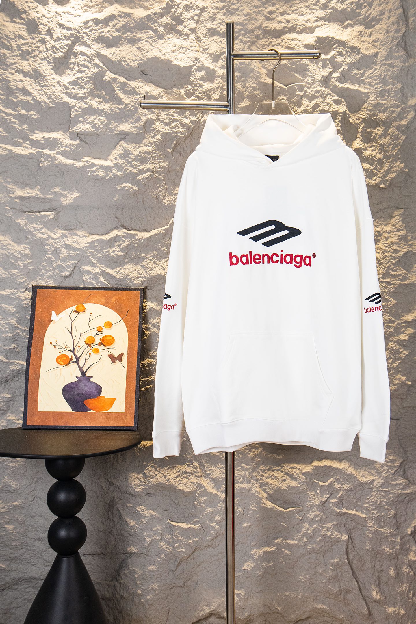 Cheap Balenciaga Hoodies for Men in 215387, $60 USD- [IB215387] - Replica Balenciaga Hoodies for Men