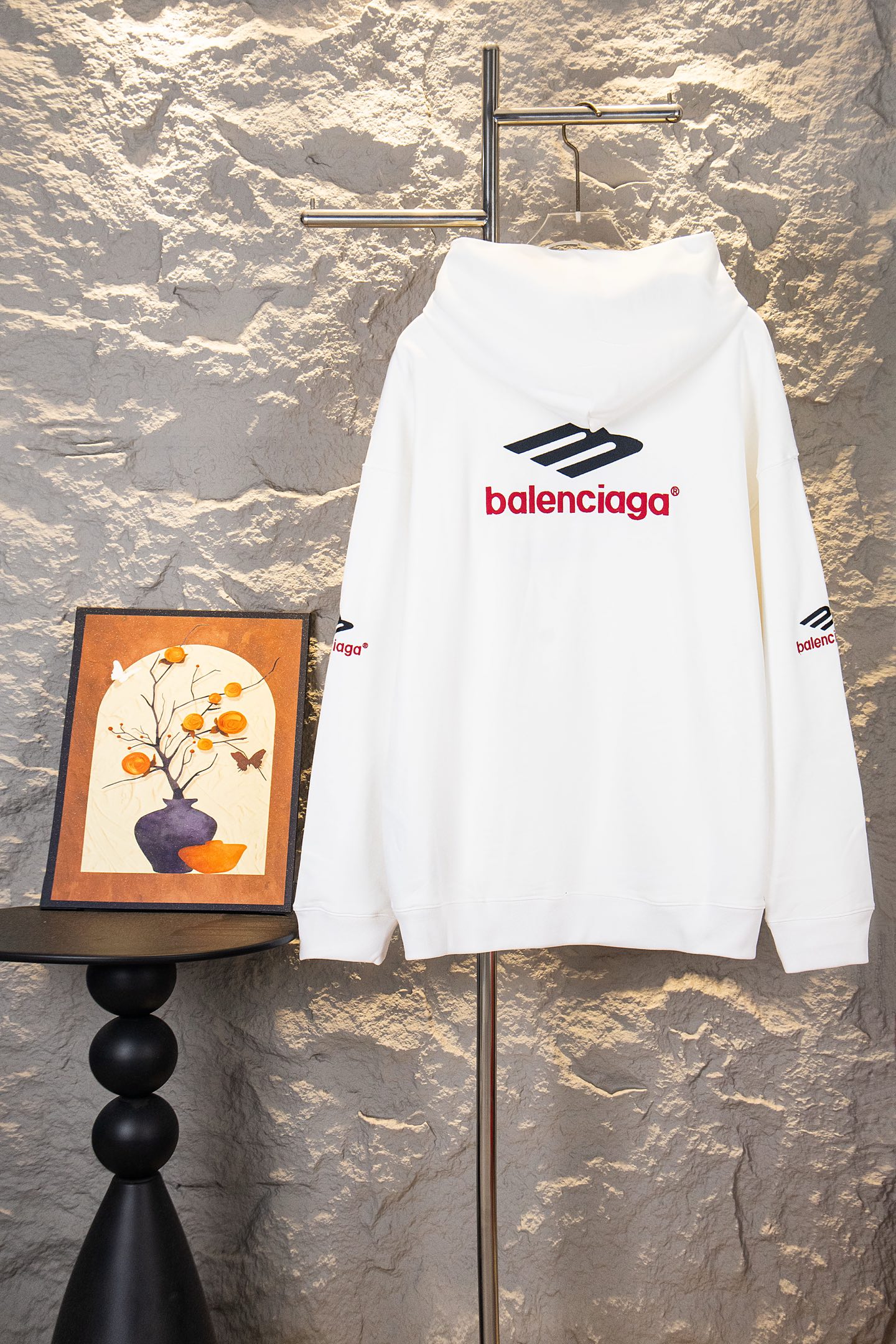 Cheap Balenciaga Hoodies for Men in 215387, $60 USD- [IB215387] - Replica Balenciaga Hoodies for Men