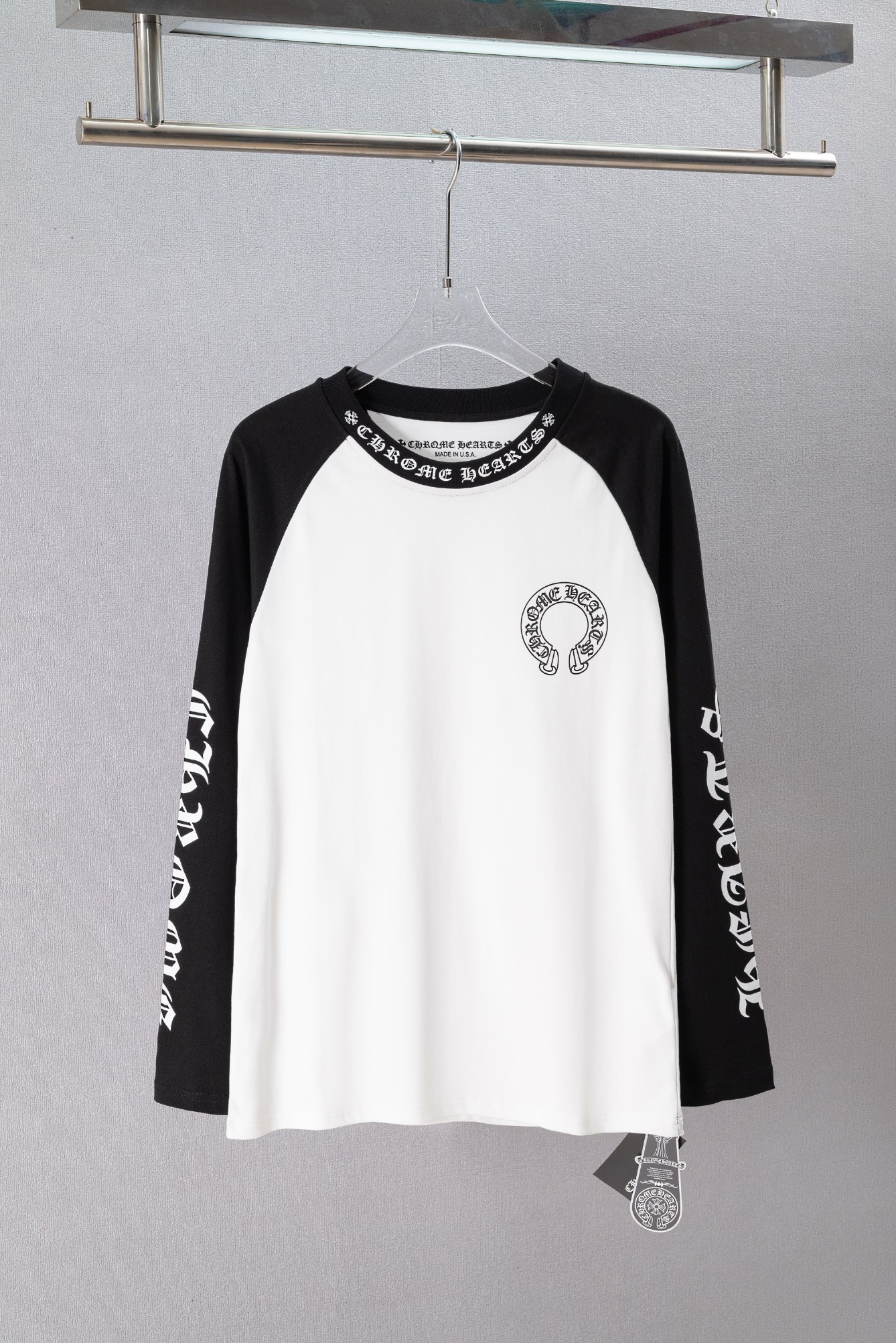 Cheap Chrome Hearts Long-Sleeved T-shirts in 215525, $30 USD- [IB215525] - Replica Chrome Hearts Long-Sleeved T-shirts