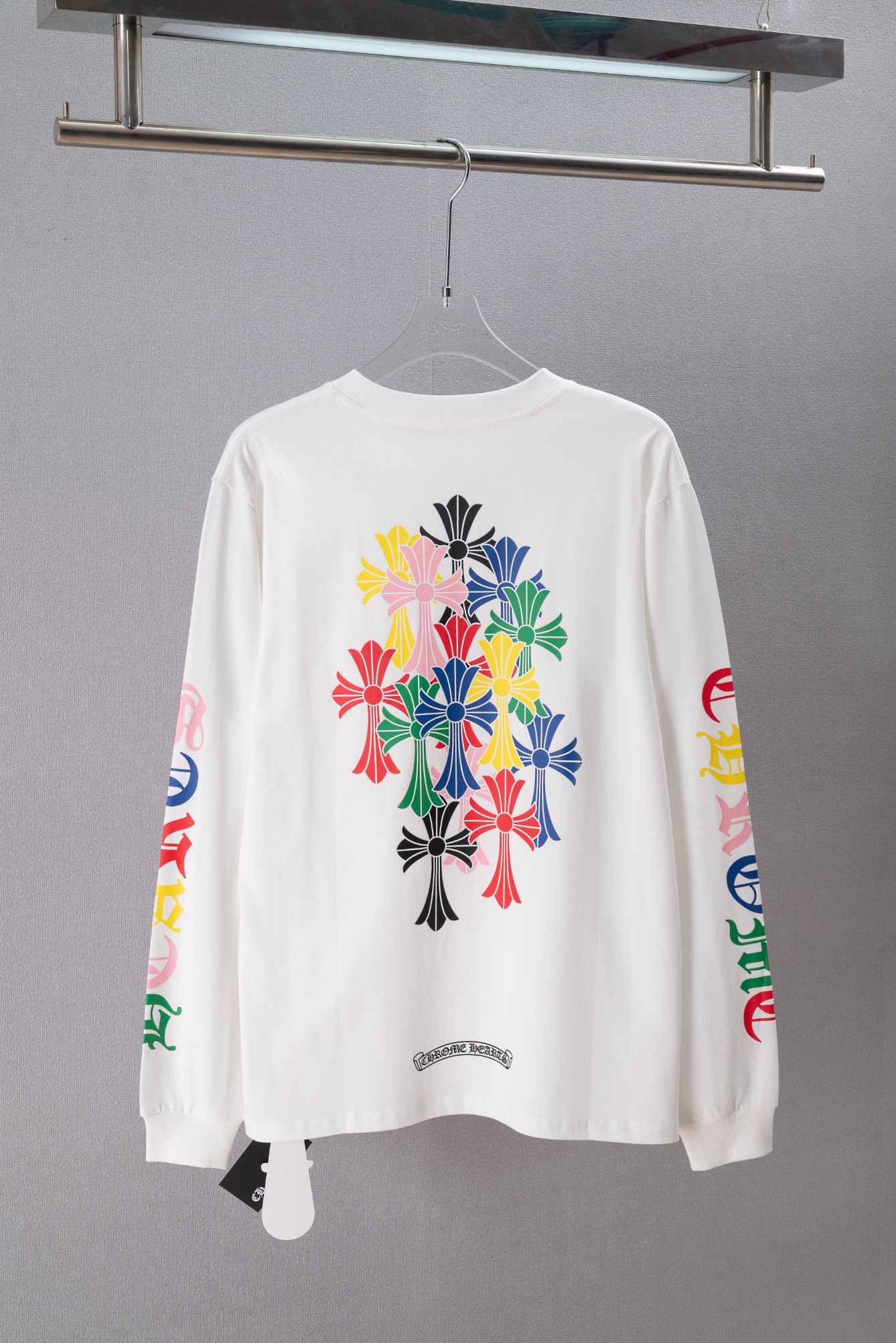 Cheap Chrome Hearts Long-Sleeved T-shirts in 215526, $30 USD- [IB215526] - Replica Chrome Hearts Long-Sleeved T-shirts