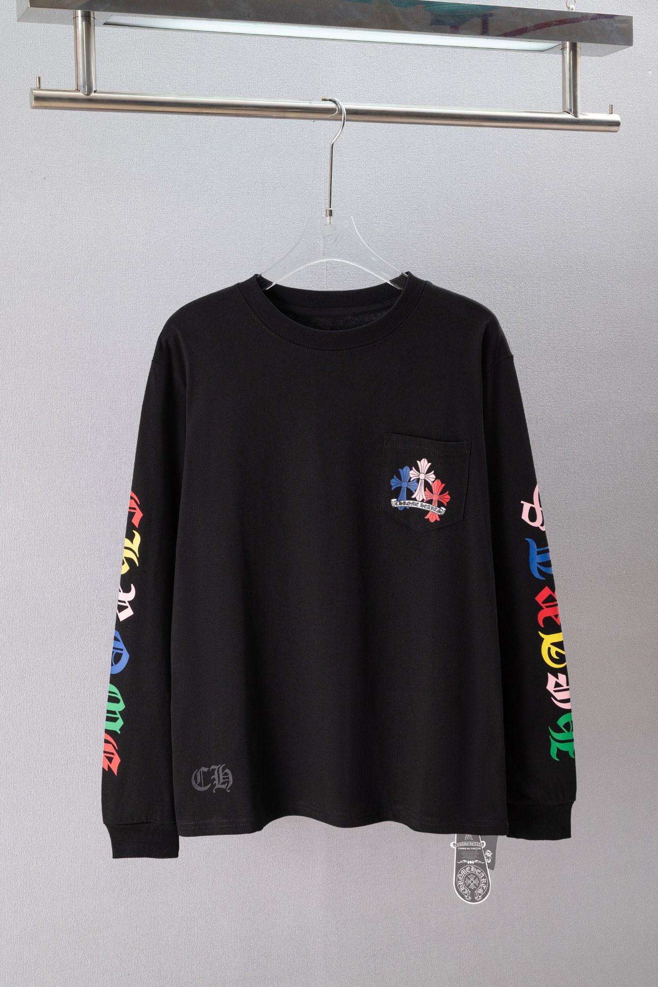 Cheap Chrome Hearts Long-Sleeved T-shirts in 215527, $30 USD- [IB215527] - Replica Chrome Hearts Long-Sleeved T-shirts