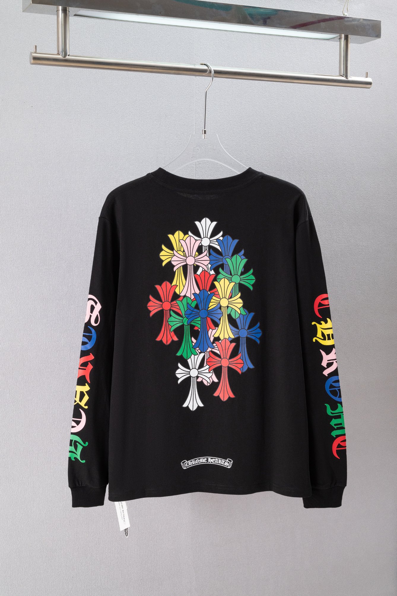 Cheap Chrome Hearts Long-Sleeved T-shirts in 215527, $30 USD- [IB215527] - Replica Chrome Hearts Long-Sleeved T-shirts