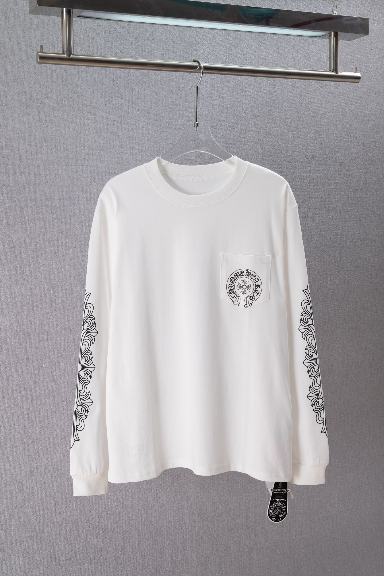 Cheap Chrome Hearts Long-Sleeved T-shirts in 215528, $30 USD- [IB215528] - Replica Chrome Hearts Long-Sleeved T-shirts