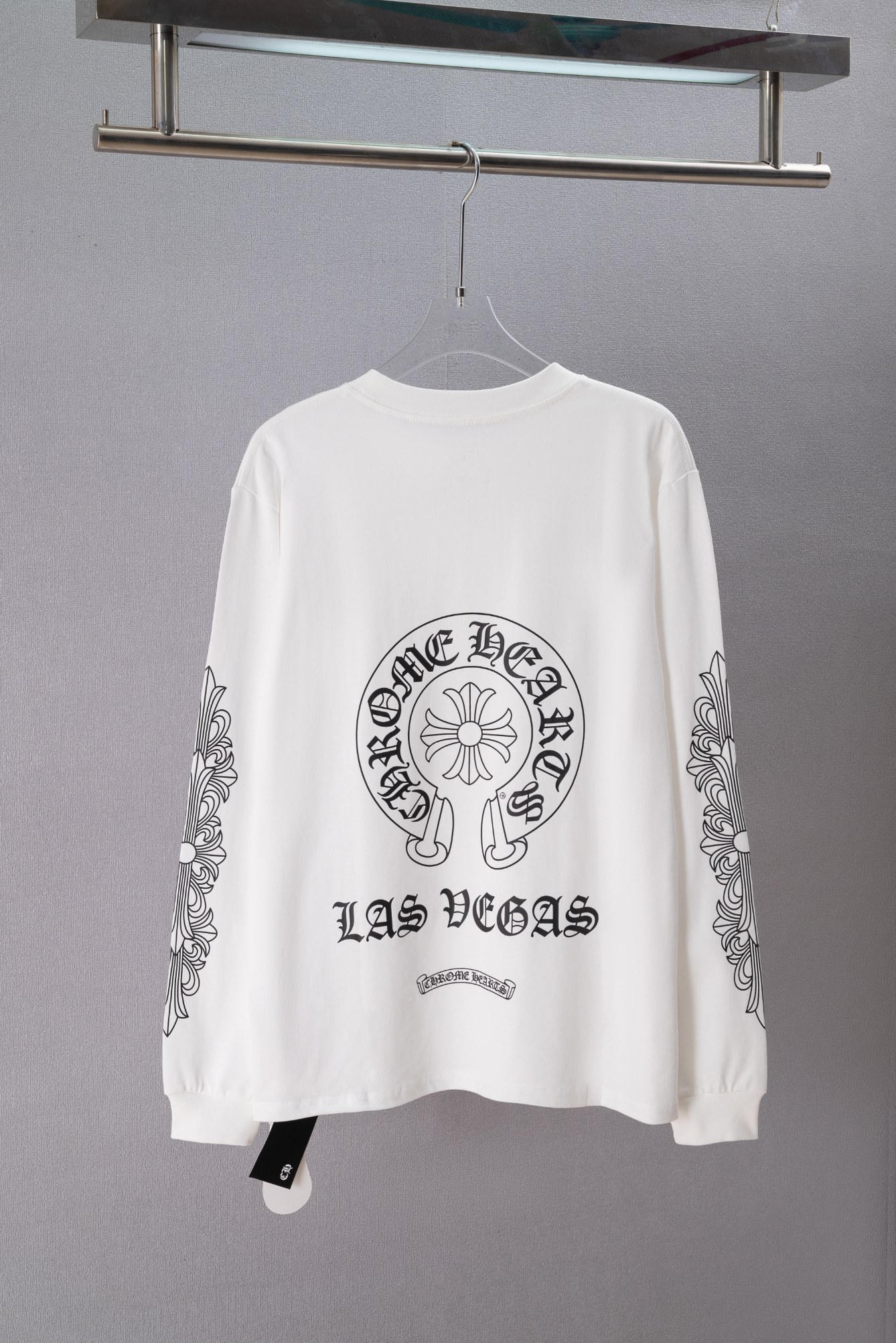 Cheap Chrome Hearts Long-Sleeved T-shirts in 215528, $30 USD- [IB215528] - Replica Chrome Hearts Long-Sleeved T-shirts