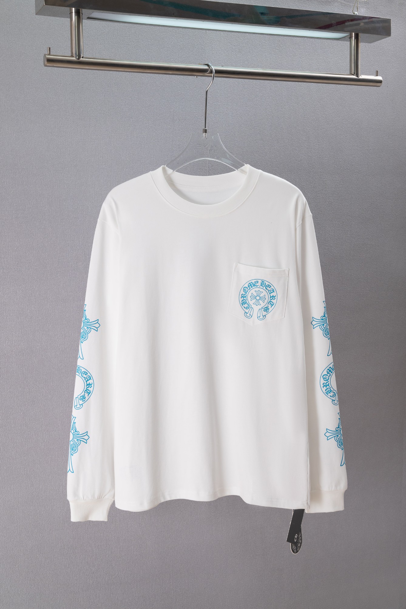 Cheap Chrome Hearts Long-Sleeved T-shirts in 215530, $30 USD- [IB215530] - Replica Chrome Hearts Long-Sleeved T-shirts