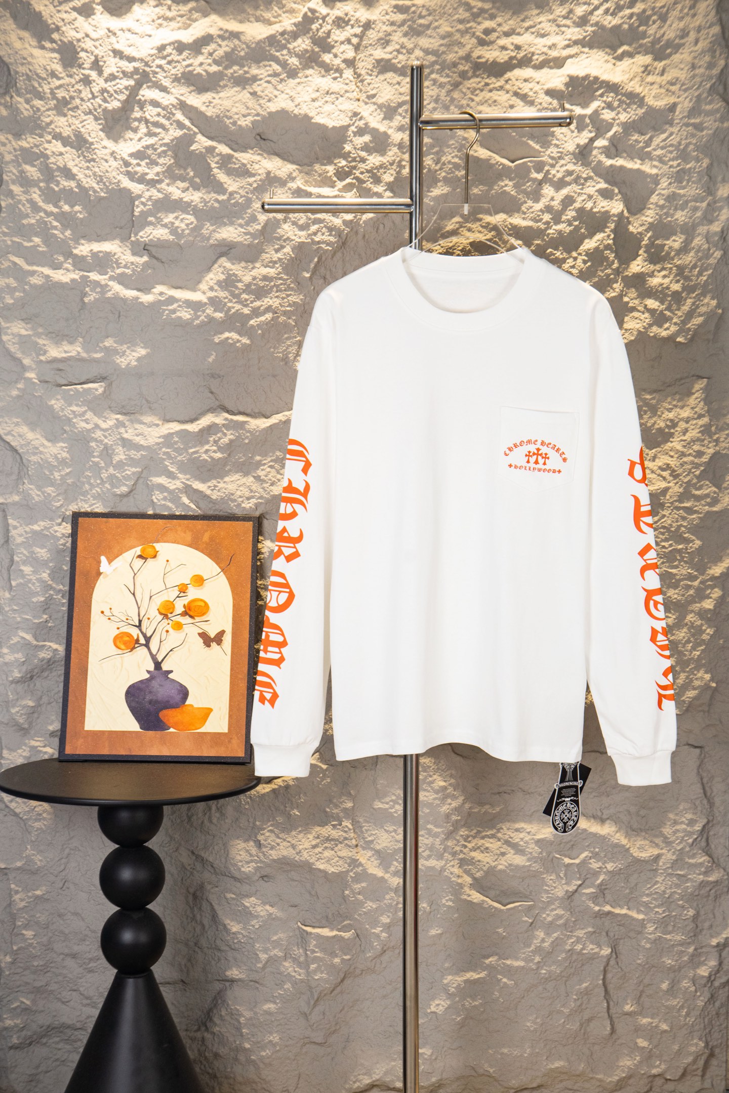 Cheap Chrome Hearts Long-Sleeved T-shirts in 215532, $30 USD- [IB215532] - Replica Chrome Hearts Long-Sleeved T-shirts