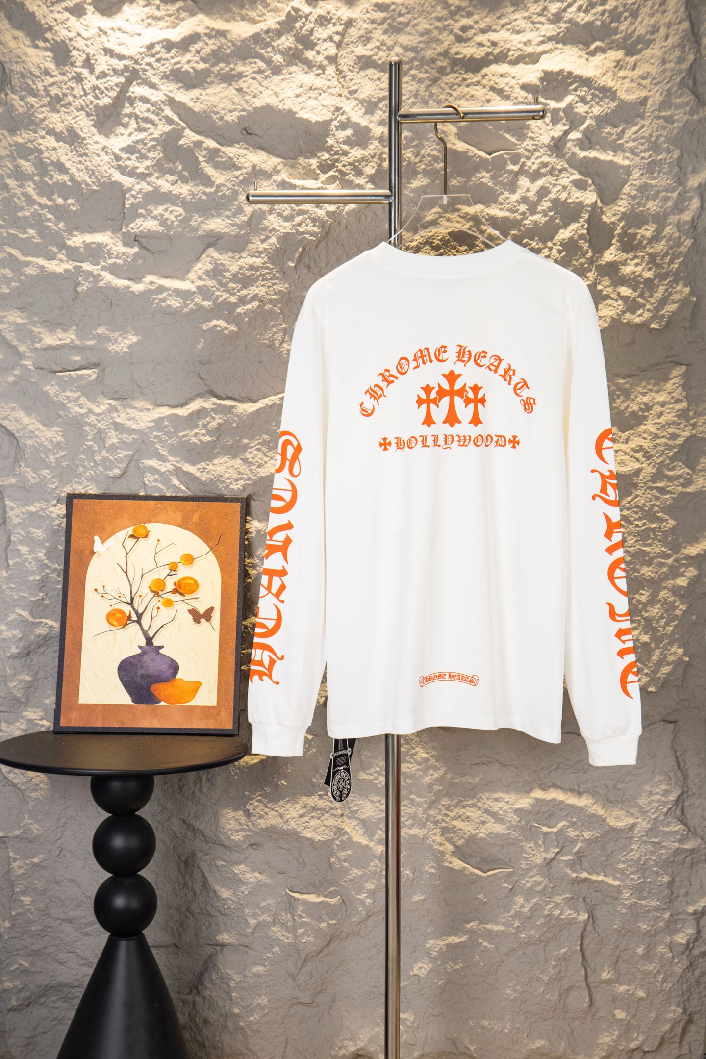 Cheap Chrome Hearts Long-Sleeved T-shirts in 215532, $30 USD- [IB215532] - Replica Chrome Hearts Long-Sleeved T-shirts
