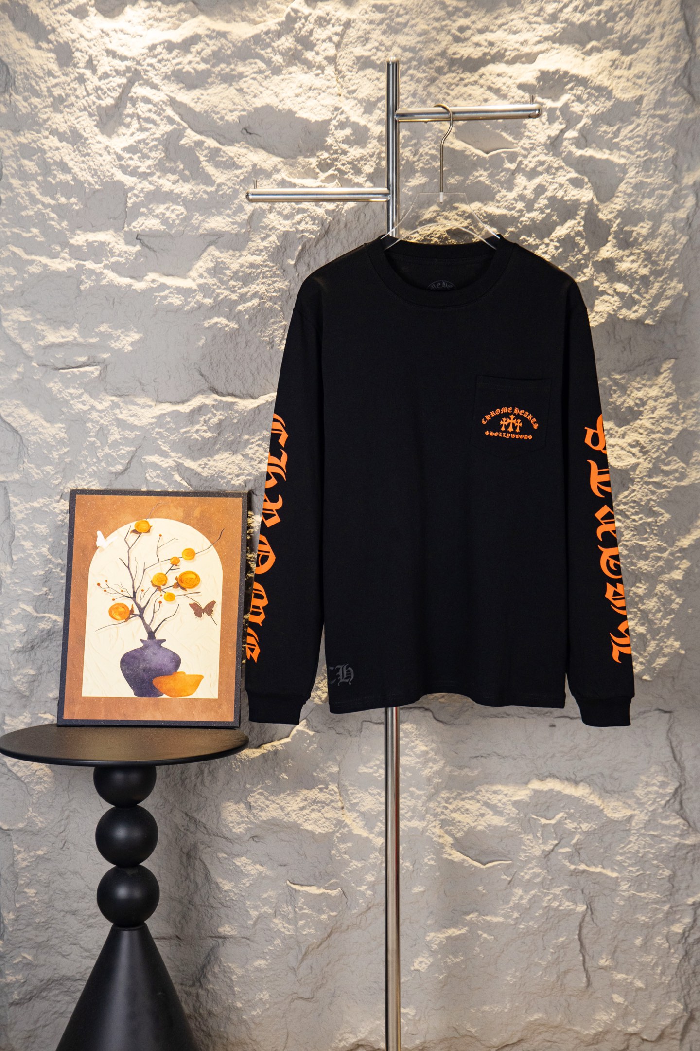 Cheap Chrome Hearts Long-Sleeved T-shirts in 215533, $30 USD- [IB215533] - Replica Chrome Hearts Long-Sleeved T-shirts