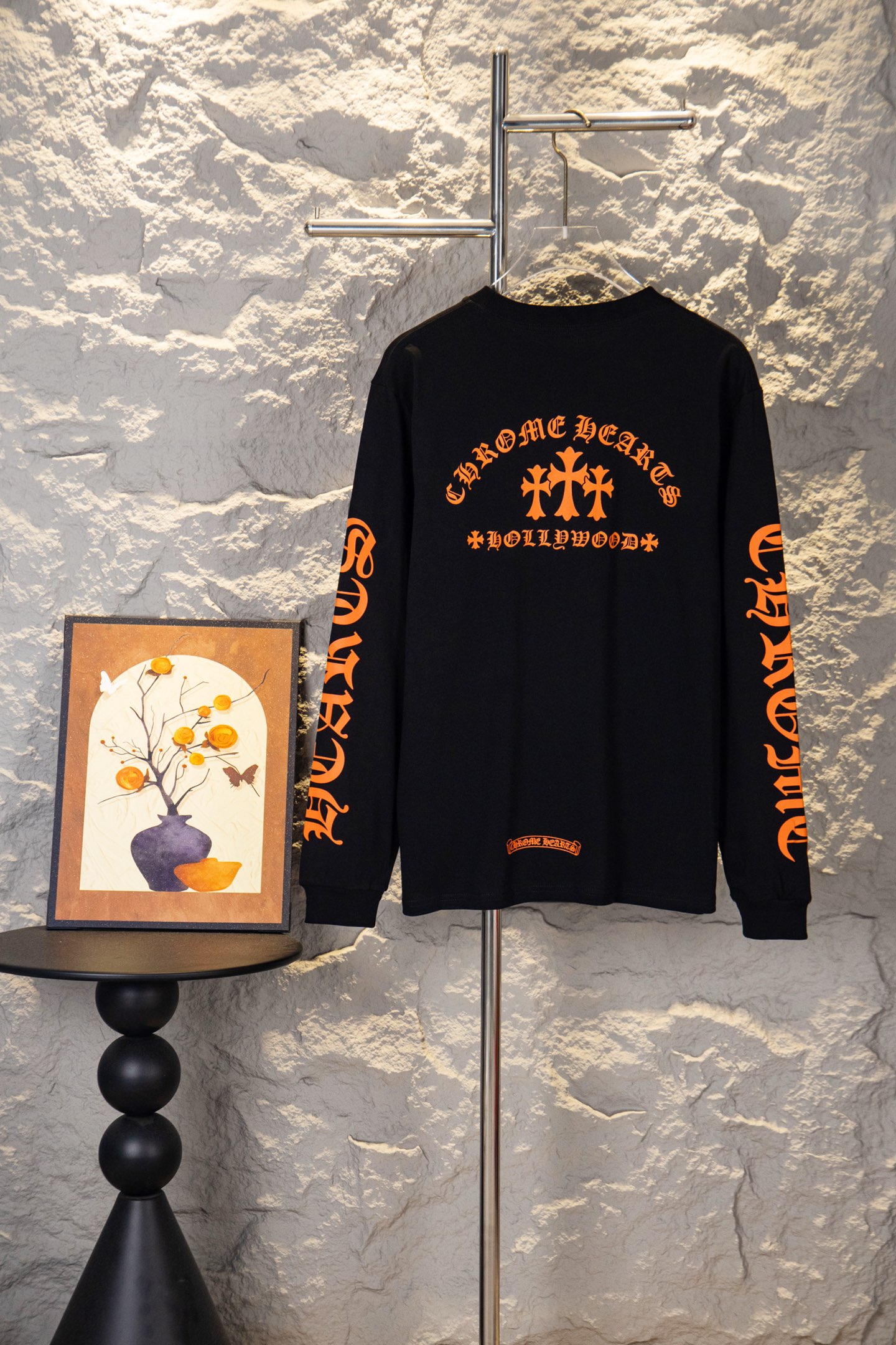 Cheap Chrome Hearts Long-Sleeved T-shirts in 215533, $30 USD- [IB215533] - Replica Chrome Hearts Long-Sleeved T-shirts