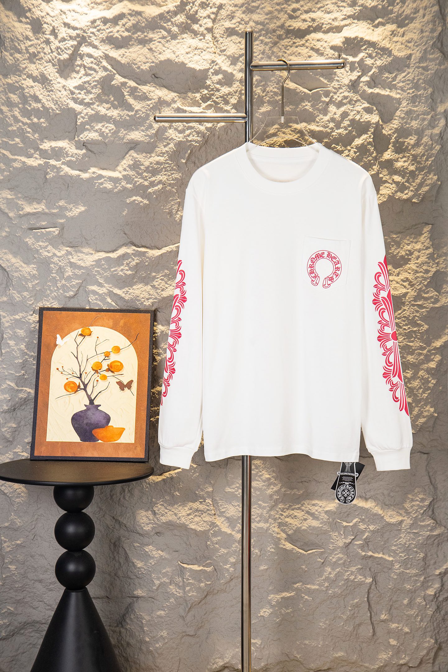 Cheap Chrome Hearts Long-Sleeved T-shirts in 215534, $30 USD- [IB215534] - Replica Chrome Hearts Long-Sleeved T-shirts