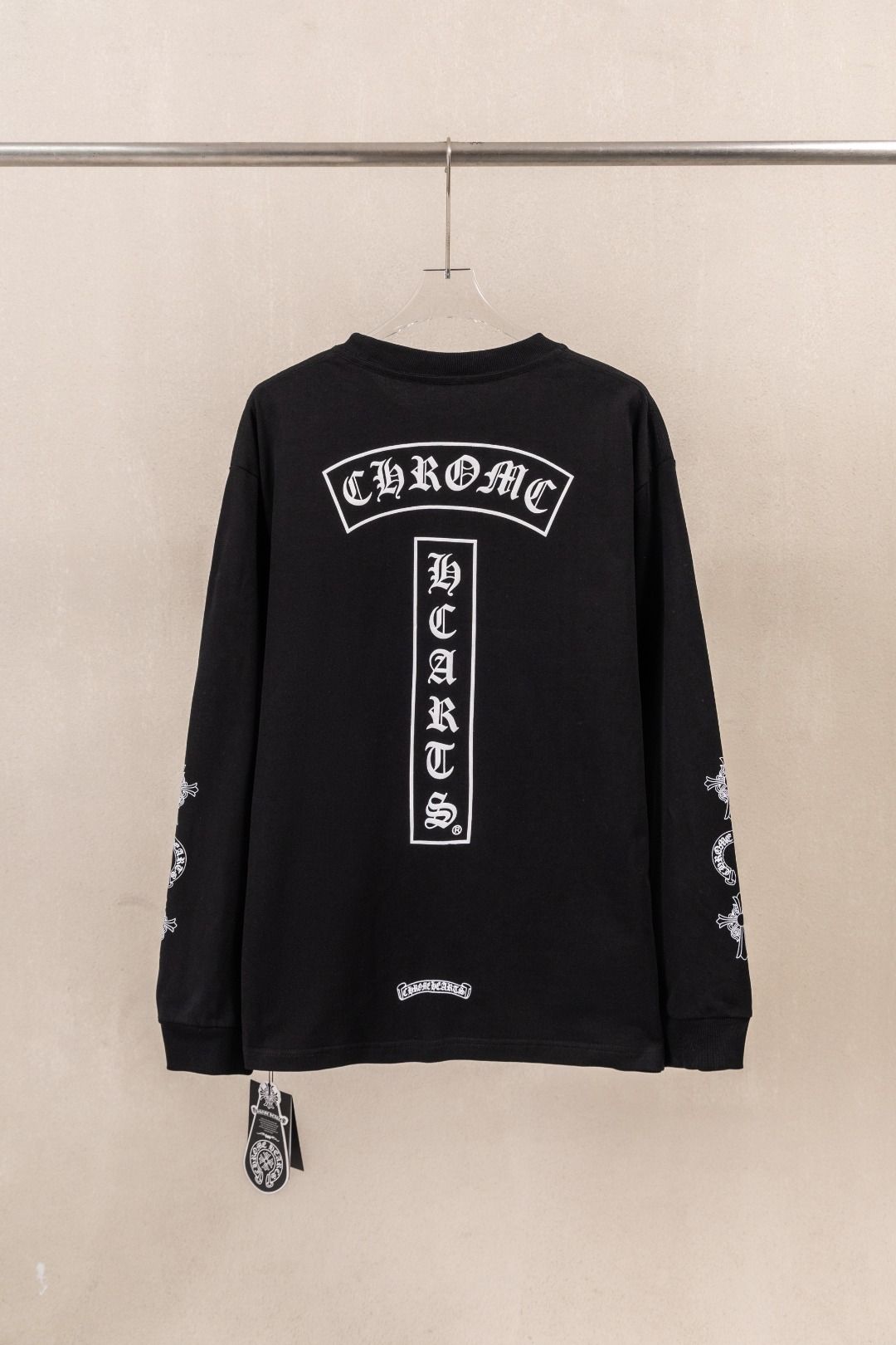 Cheap Chrome Hearts Long-Sleeved T-shirts in 215539, $35 USD- [IB215539] - Replica Chrome Hearts Long-Sleeved T-shirts